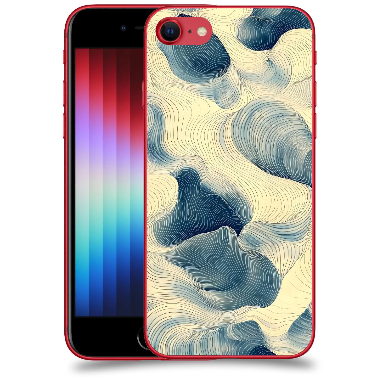 ACOVER Kryt na mobil Apple iPhone SE 2022 - Hluboké proudy