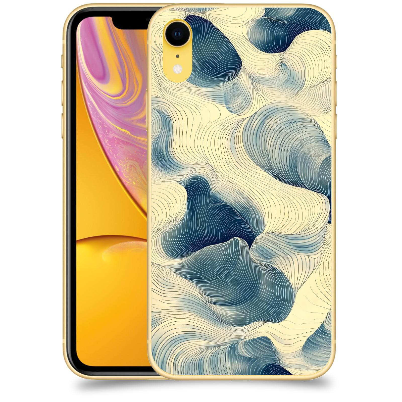 ACOVER Kryt na mobil Apple iPhone XR - Hluboké proudy