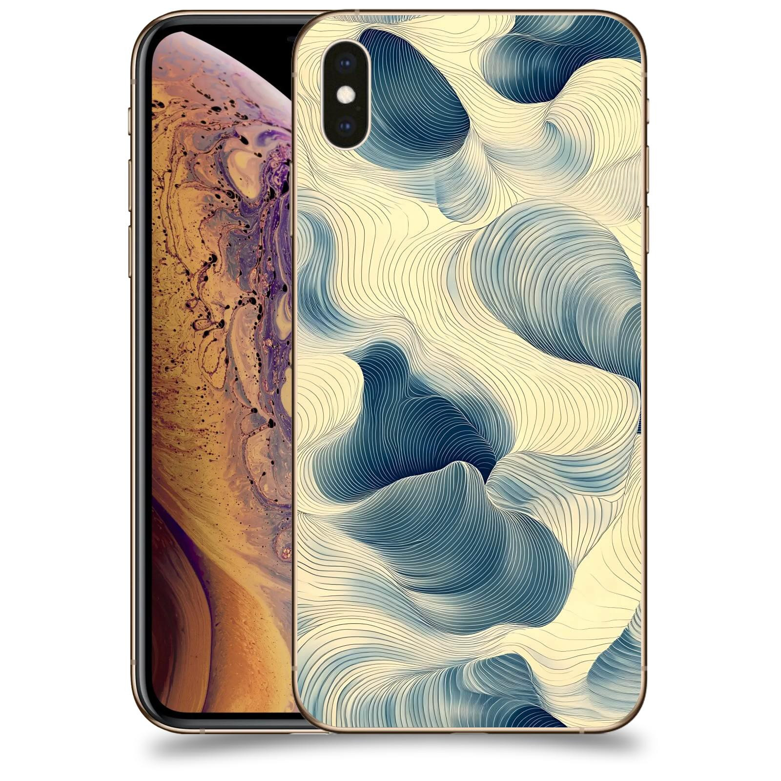 ACOVER Kryt na mobil Apple iPhone XS Max - Hluboké proudy