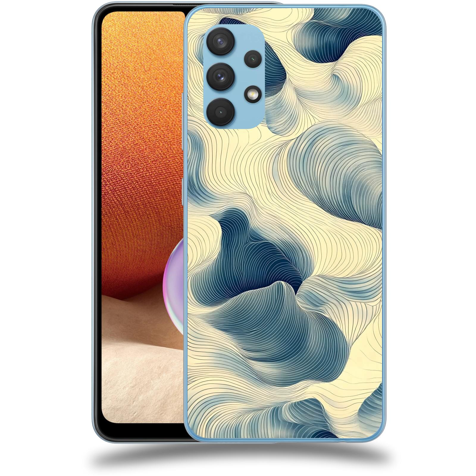 ACOVER Kryt na mobil Samsung Galaxy A32 4G SM-A325F - Hluboké proudy