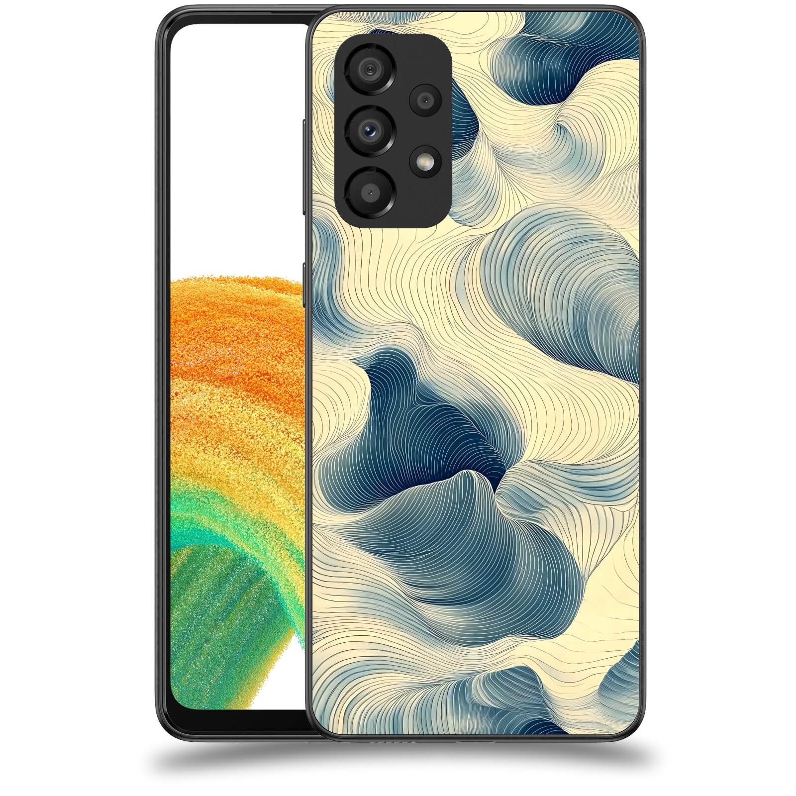 ACOVER Kryt na mobil Samsung Galaxy A33 5G A336 - Hluboké proudy