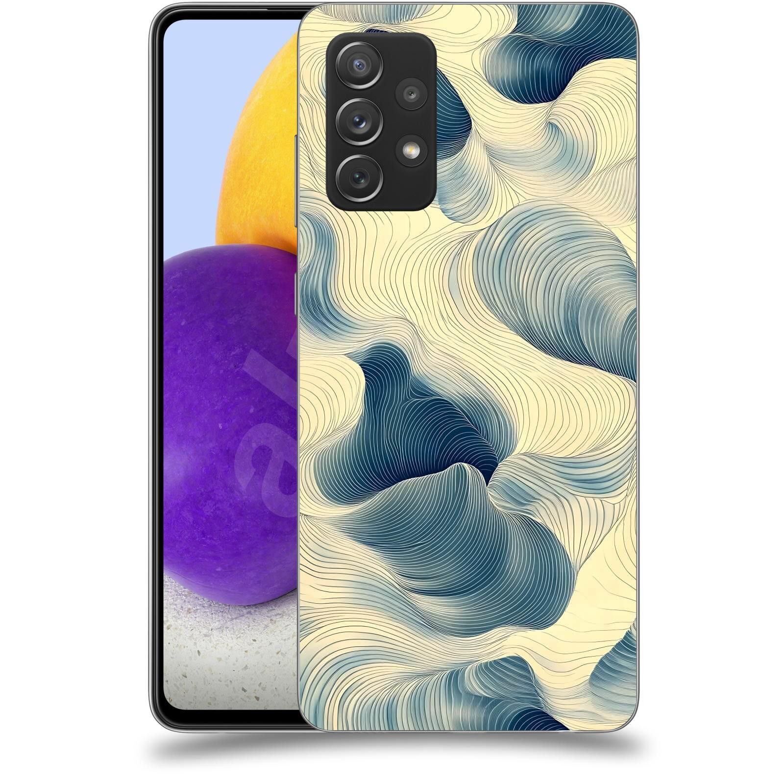 ACOVER Kryt na mobil Samsung Galaxy A72 A725F - Hluboké proudy