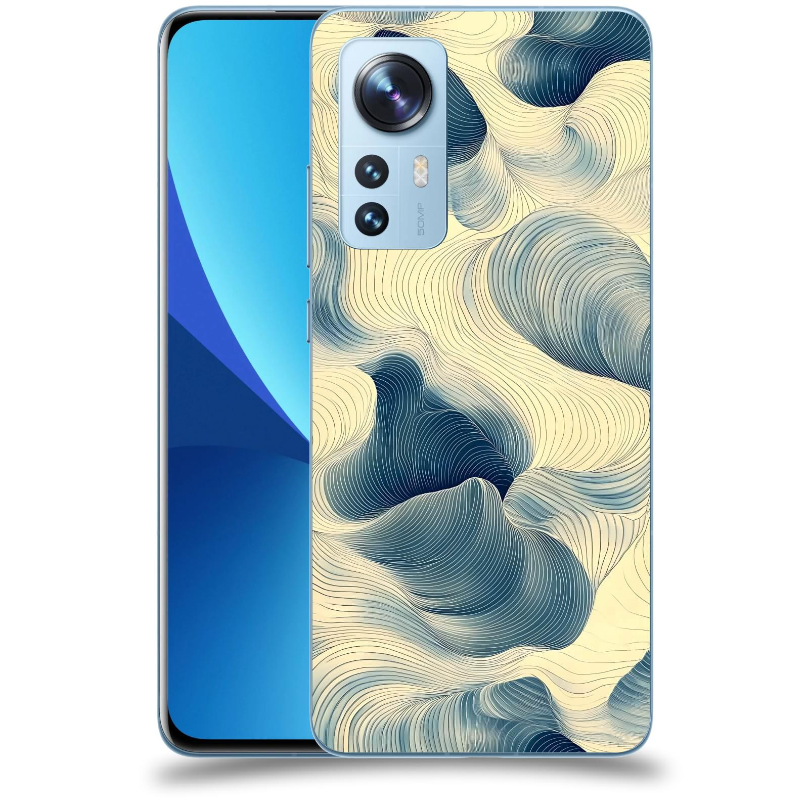 ACOVER Kryt na mobil Xiaomi 12X - Hluboké proudy
