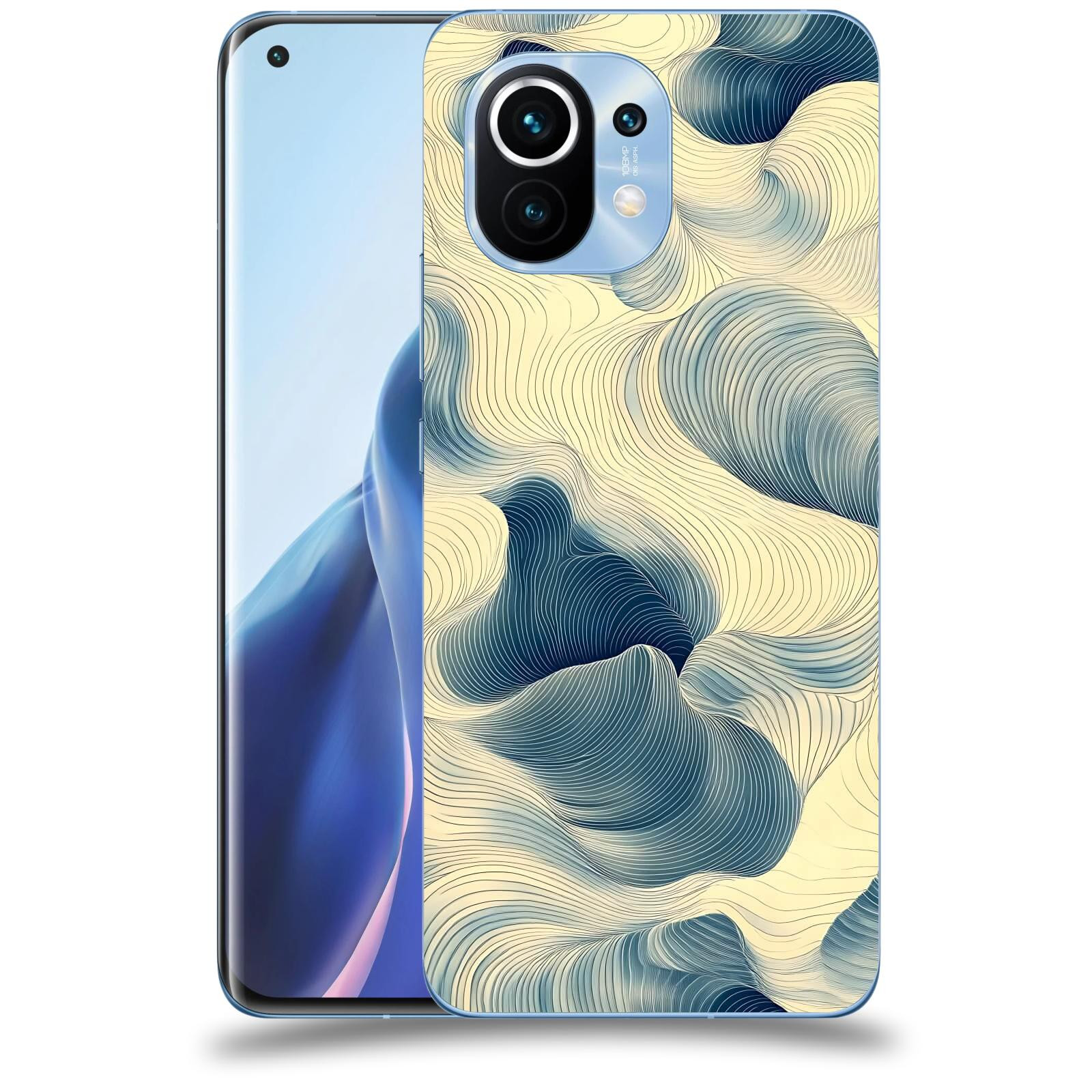 ACOVER Kryt na mobil Xiaomi Mi 11 - Hluboké proudy