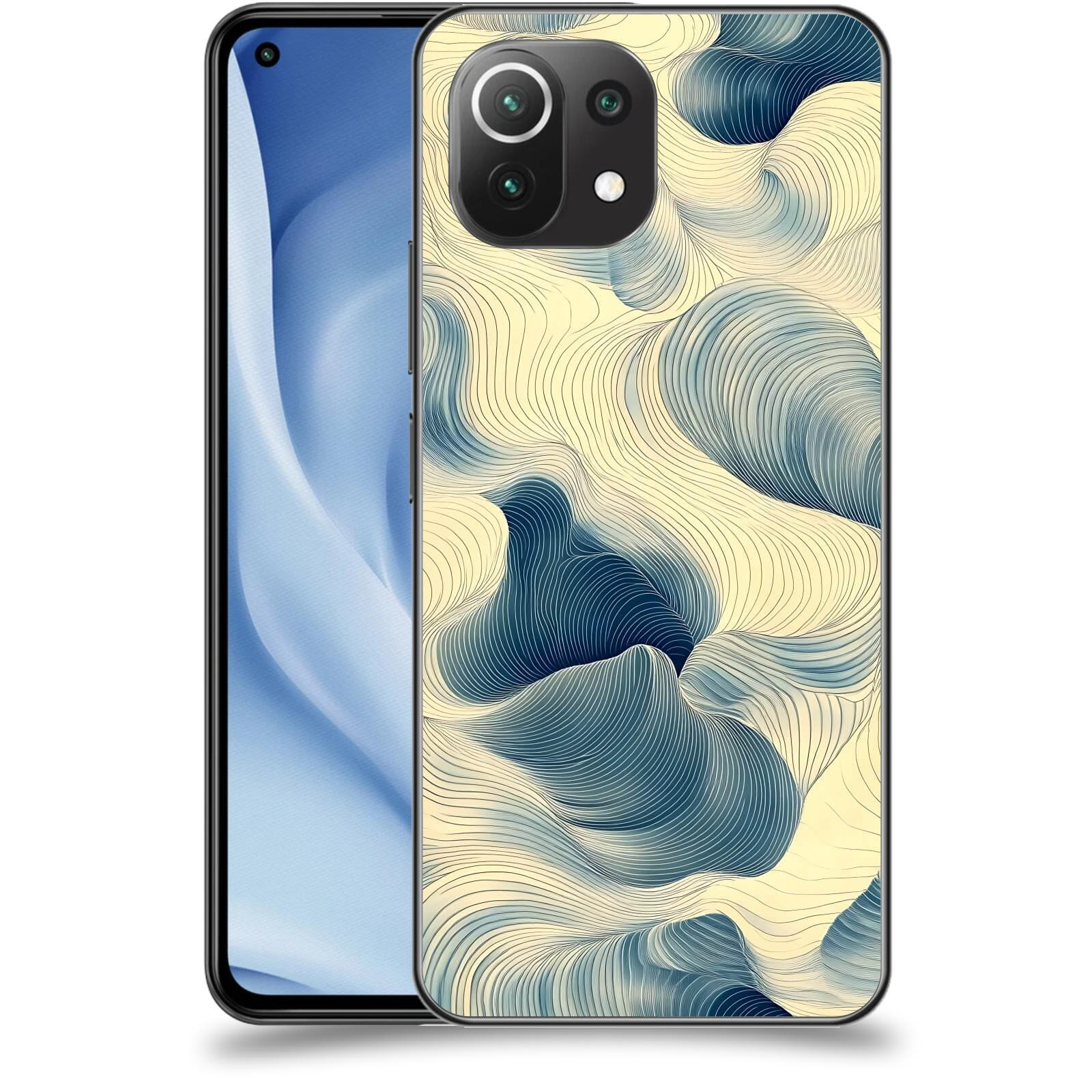 ACOVER Kryt na mobil Xiaomi Mi 11 Lite - Hluboké proudy