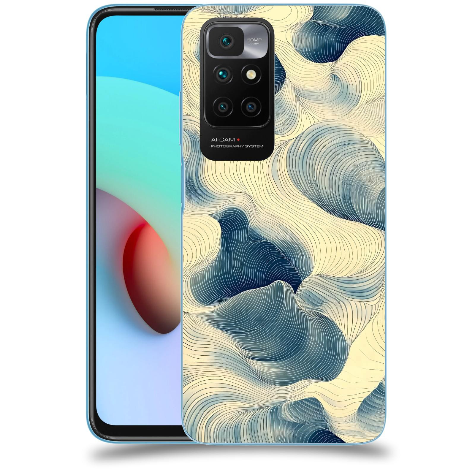 ACOVER Kryt na mobil Xiaomi Redmi 10 (2022) - Hluboké proudy