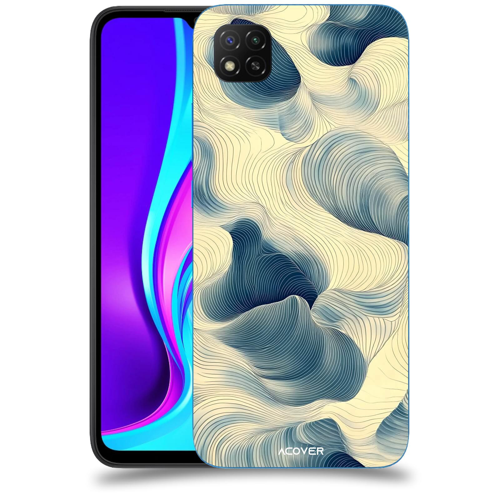 ACOVER Kryt na mobil Xiaomi Redmi 9C - Hluboké proudy