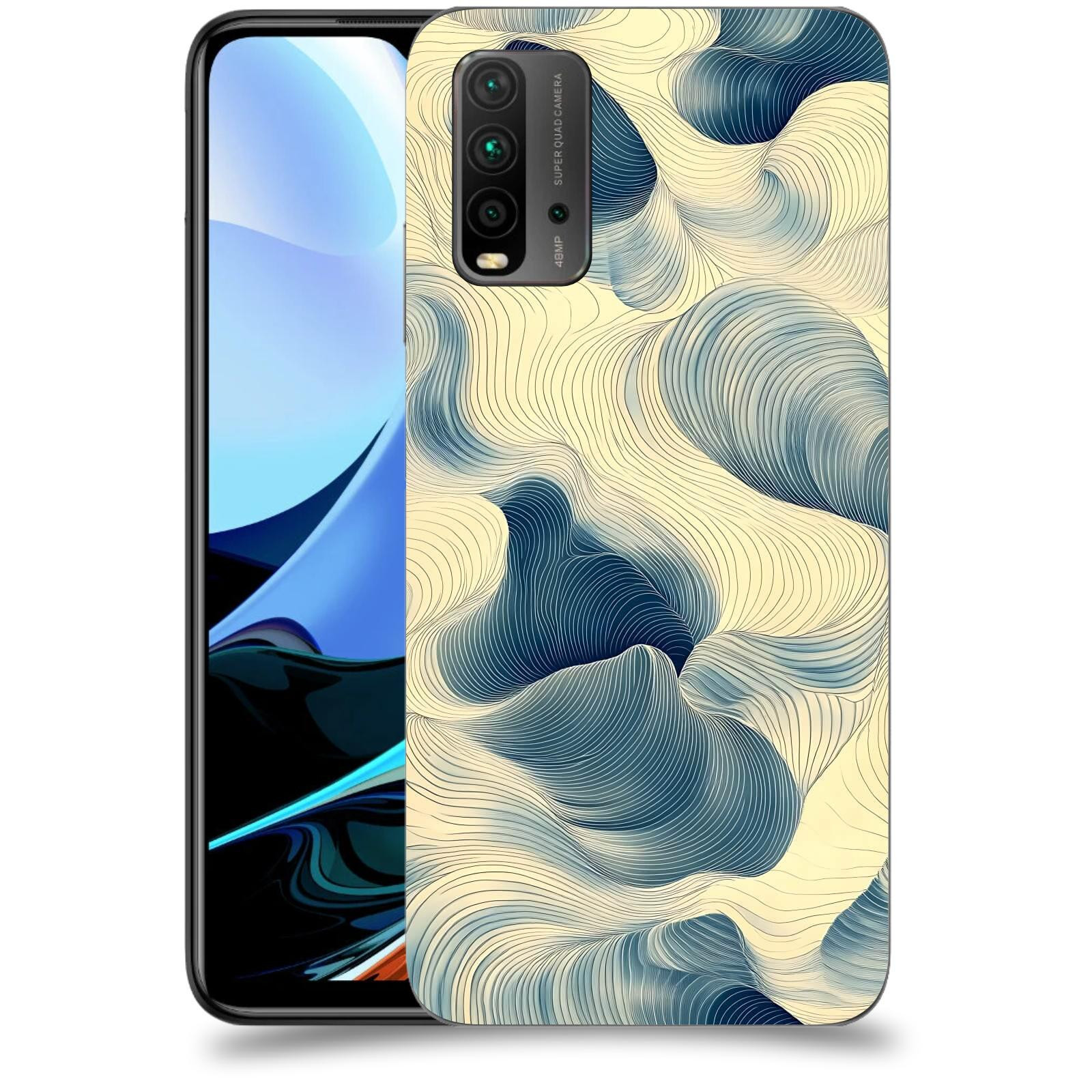 ACOVER Kryt na mobil Xiaomi Redmi 9T - Hluboké proudy