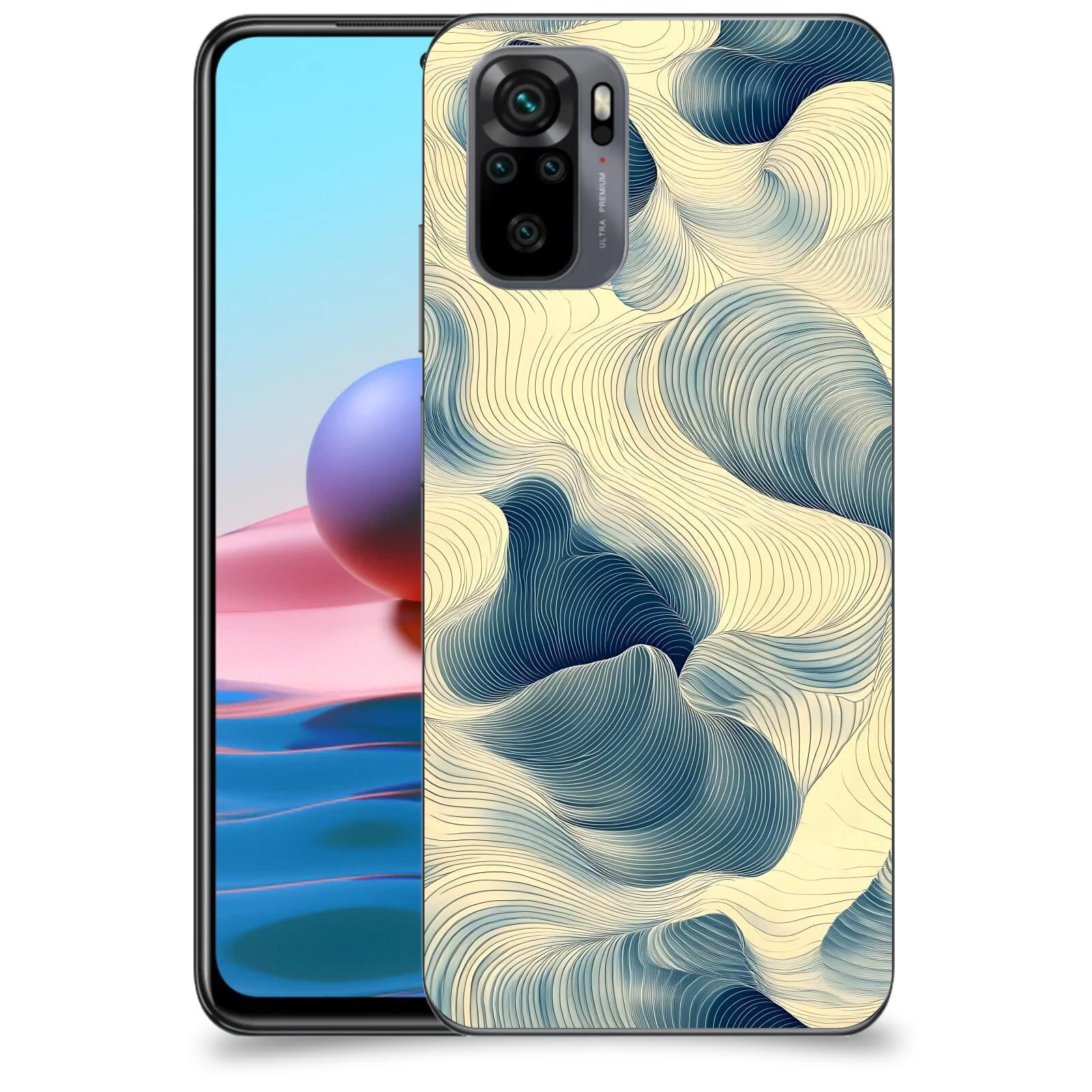 ACOVER Kryt na mobil Xiaomi Redmi Note 10 - Hluboké proudy