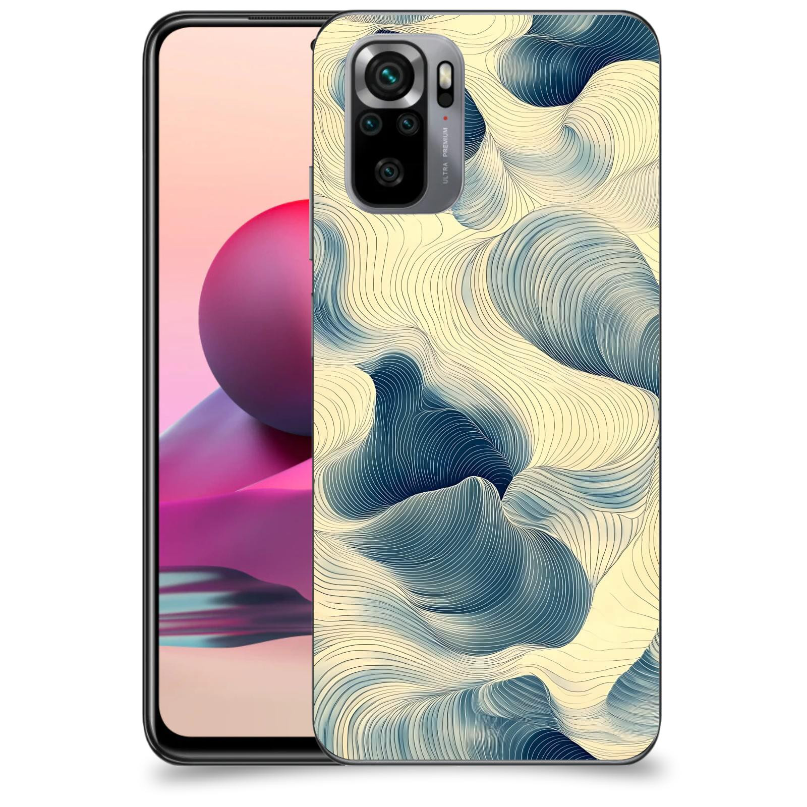 ACOVER Kryt na mobil Xiaomi Redmi Note 10S - Hluboké proudy