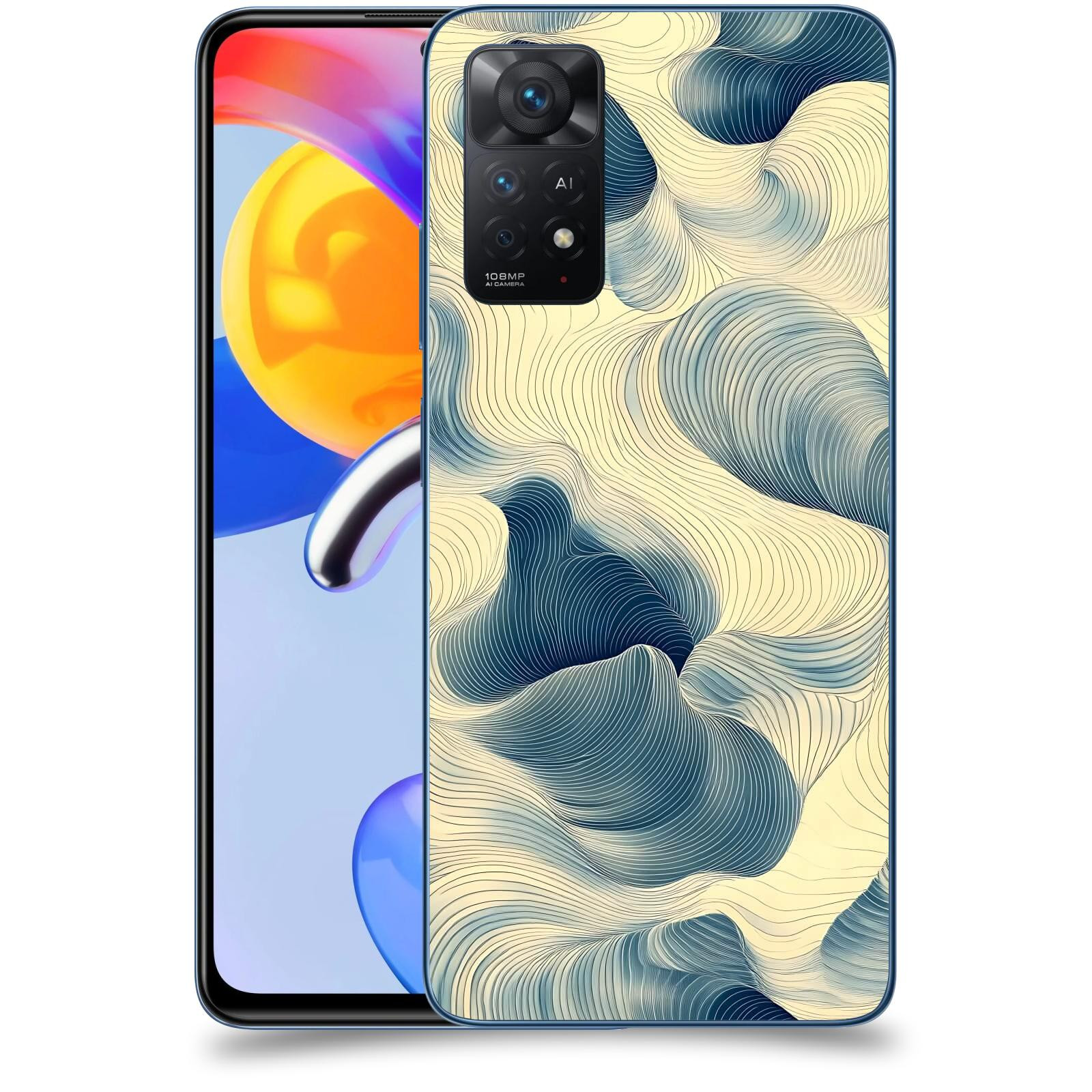 ACOVER Kryt na mobil Xiaomi Redmi Note 11 Pro 5G - Hluboké proudy