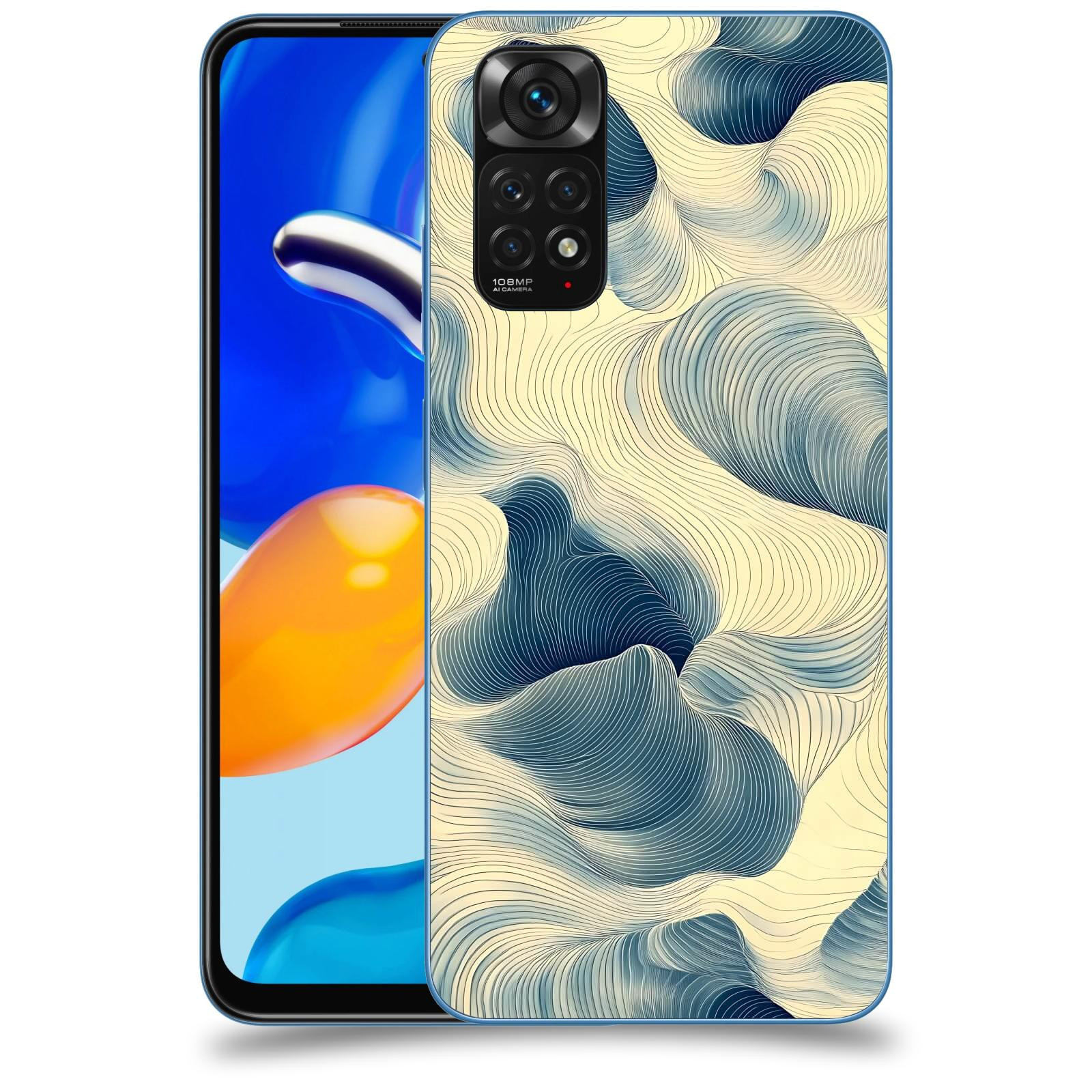 ACOVER Kryt na mobil Xiaomi Redmi Note 11S - Hluboké proudy