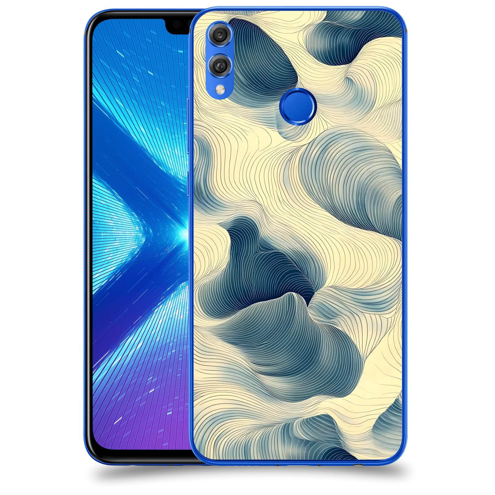 ACOVER Kryt na mobil Honor 8X - Hluboké proudy