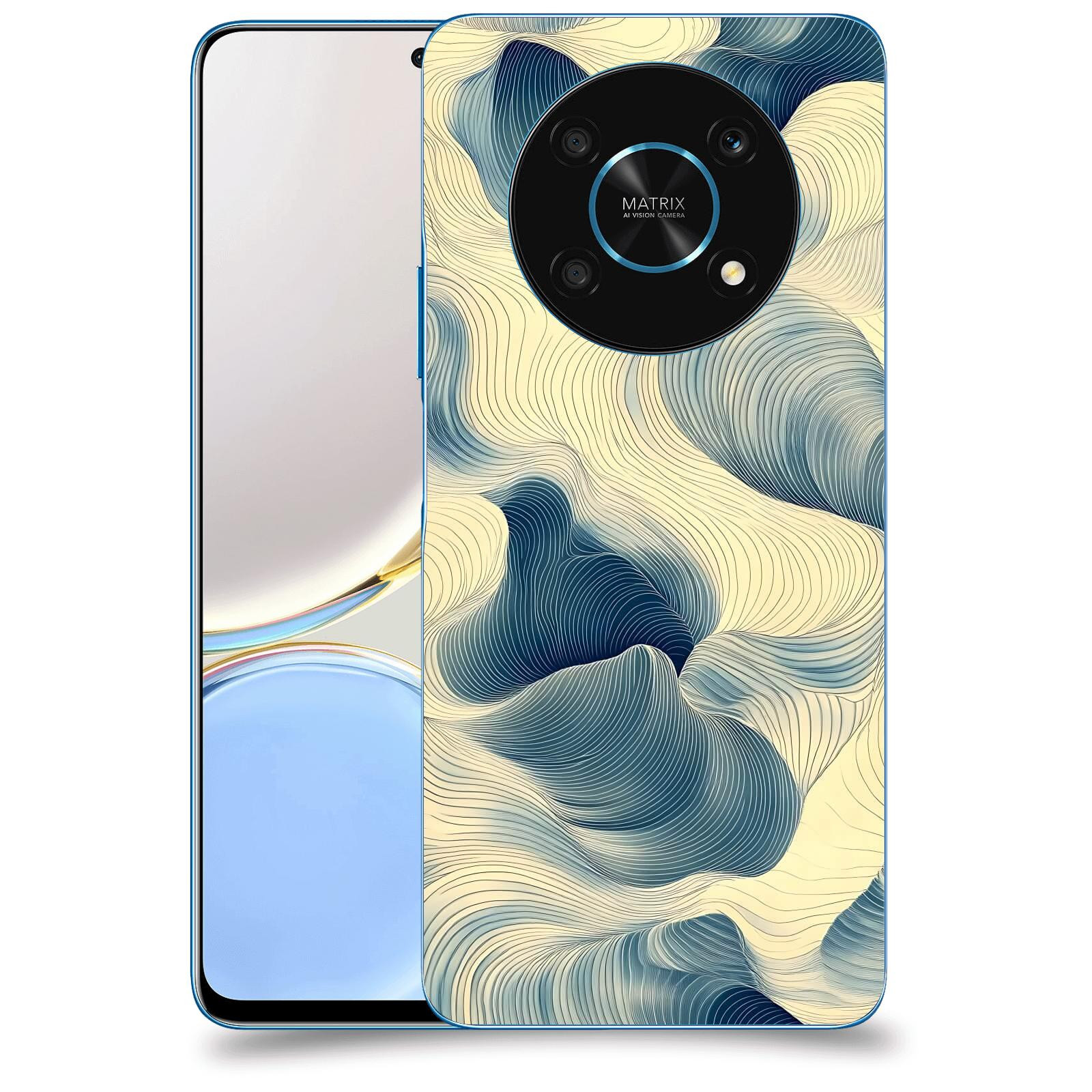 ACOVER Kryt na mobil Honor Magic 4 Lite 5G - Hluboké proudy