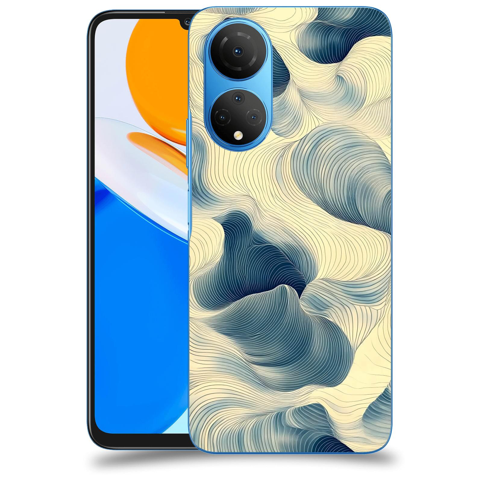 ACOVER Kryt na mobil Honor X7 - Hluboké proudy