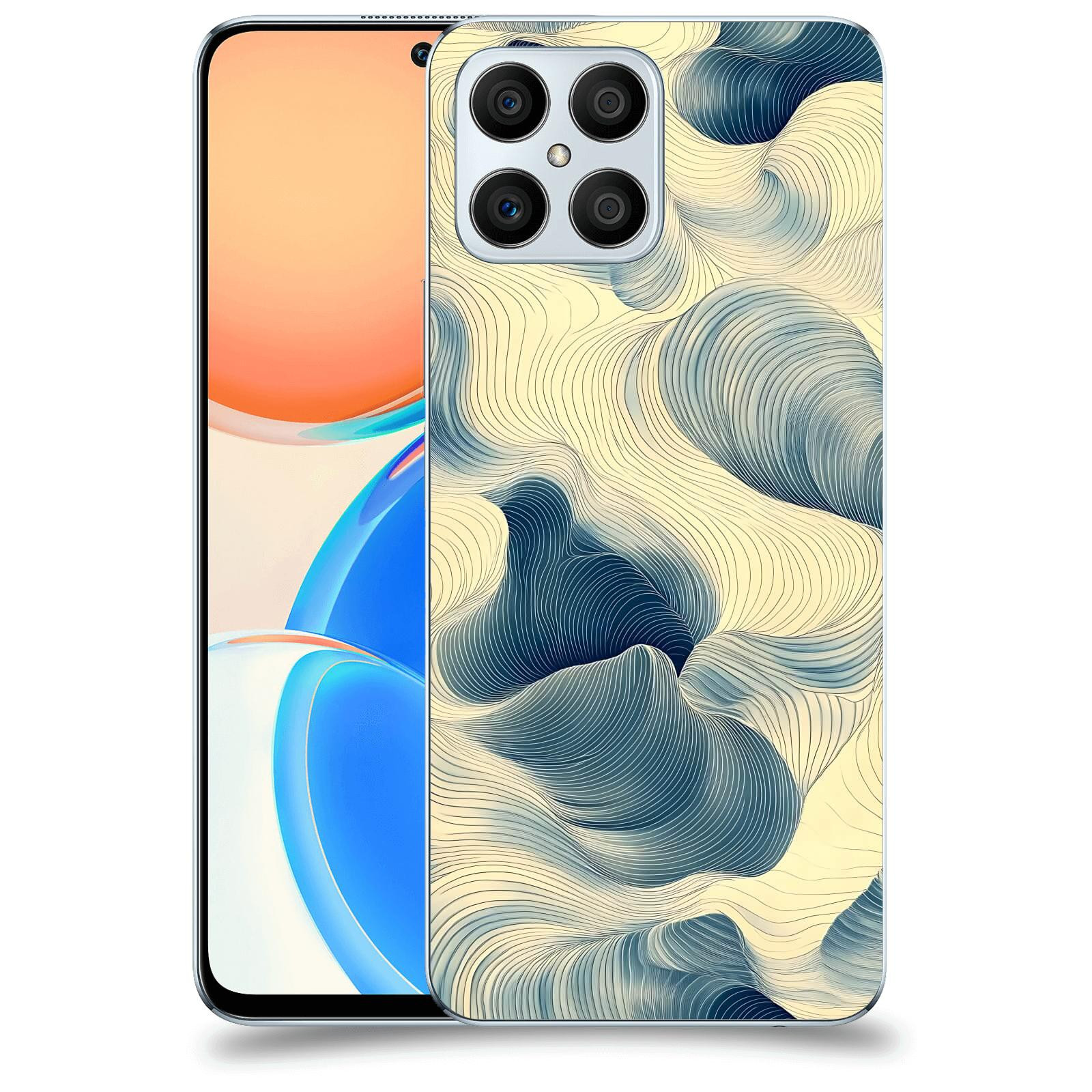 ACOVER Kryt na mobil Honor X8 5G - Hluboké proudy