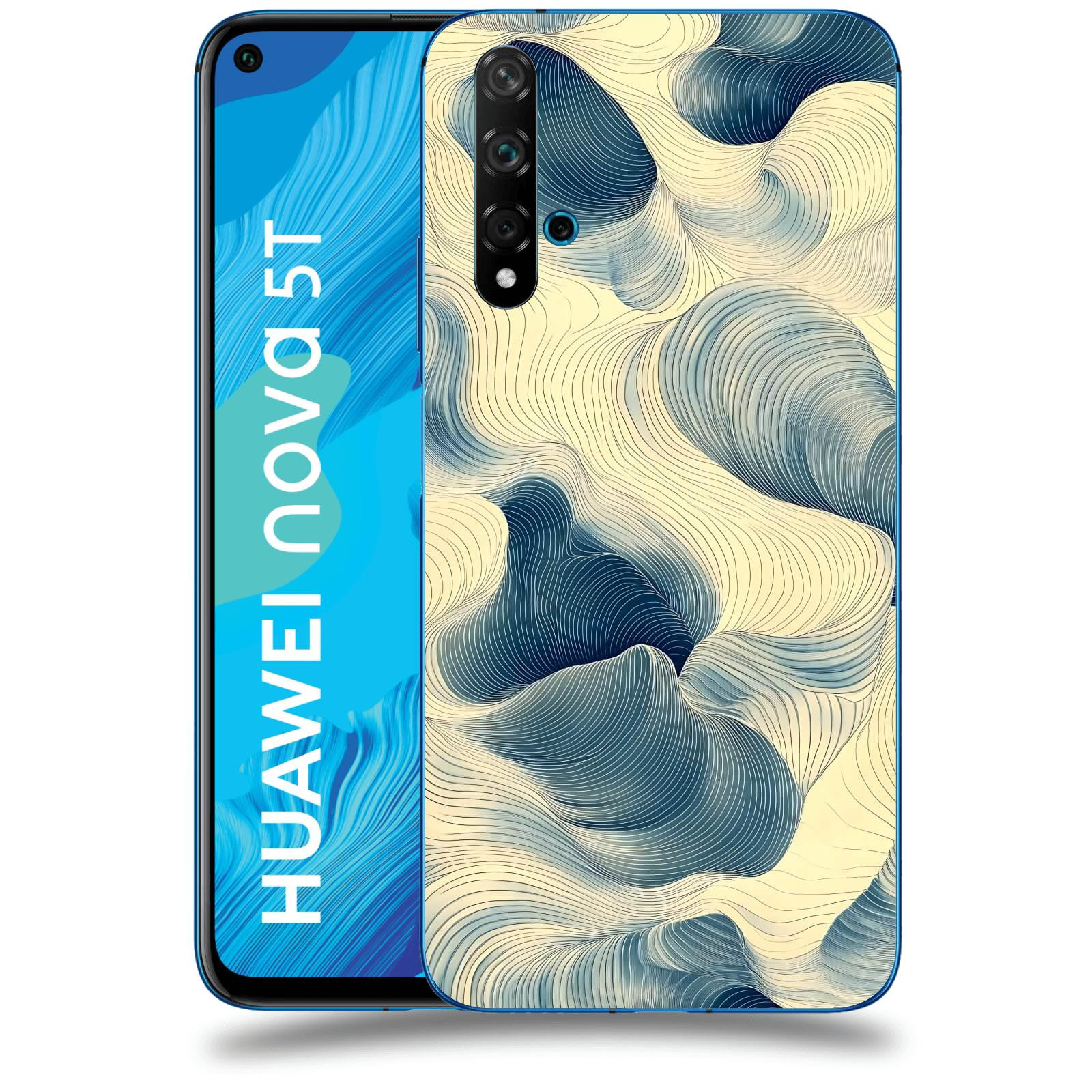 ACOVER Kryt na mobil Huawei Nova 5T - Hluboké proudy