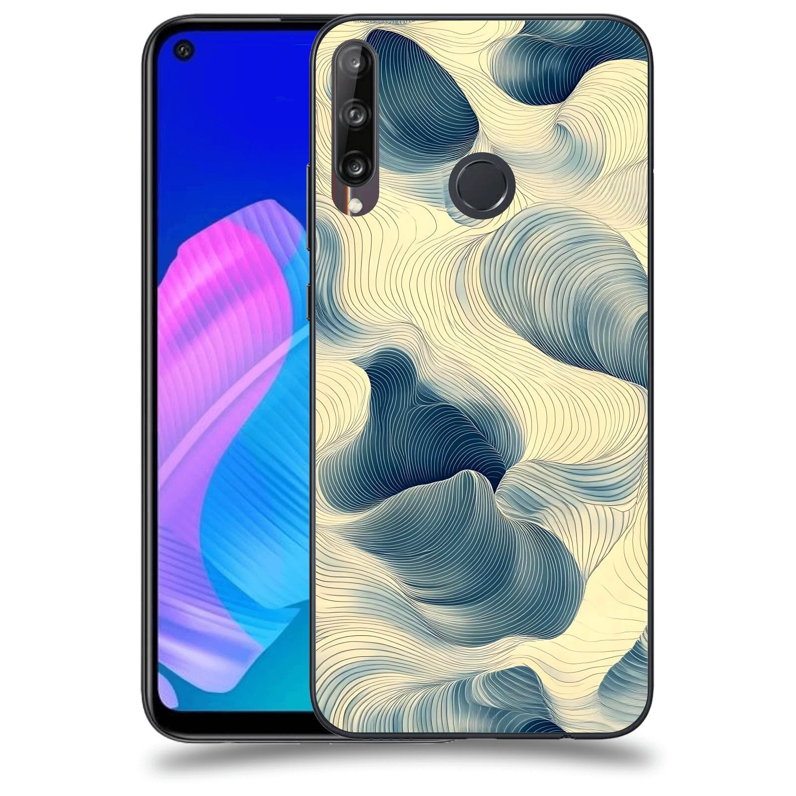 ACOVER Kryt na mobil Huawei P40 Lite E - Hluboké proudy