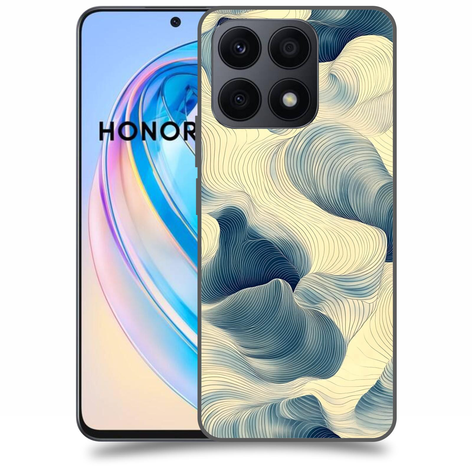 ACOVER Kryt na mobil Honor X8a - Hluboké proudy