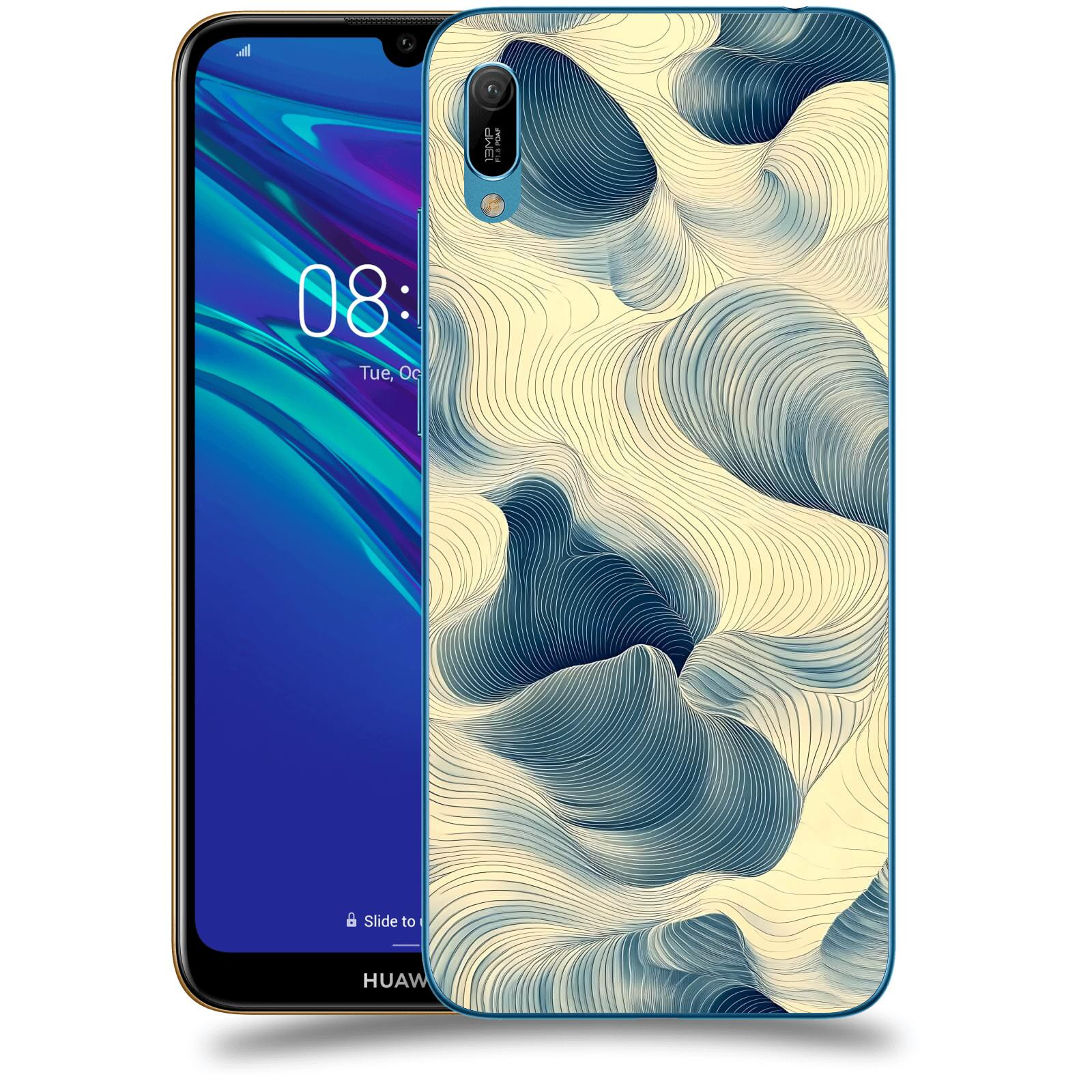 ACOVER Kryt na mobil Huawei Y6 2019 - Hluboké proudy