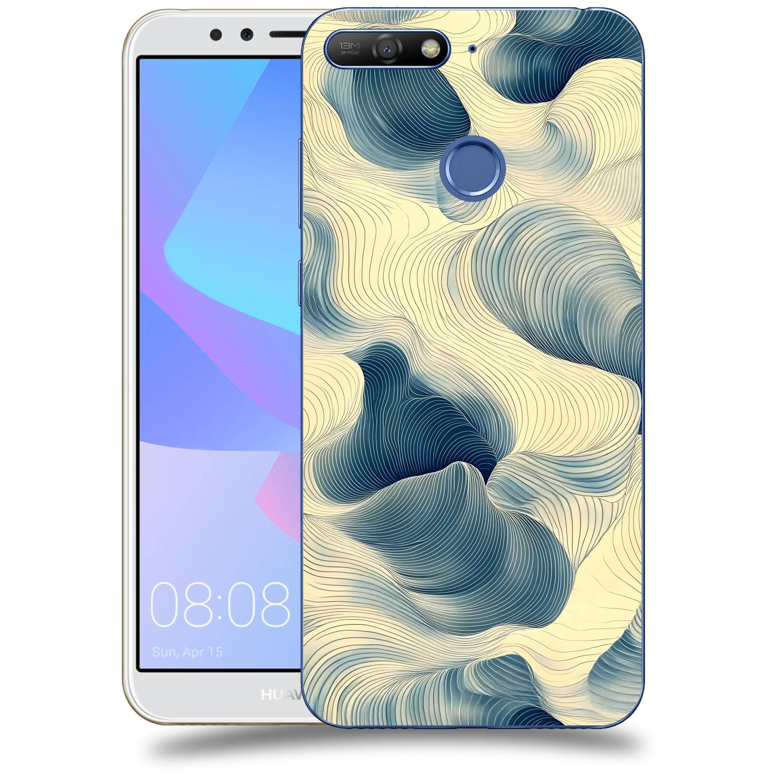 ACOVER Kryt na mobil Huawei Y6 Prime 2018 - Hluboké proudy