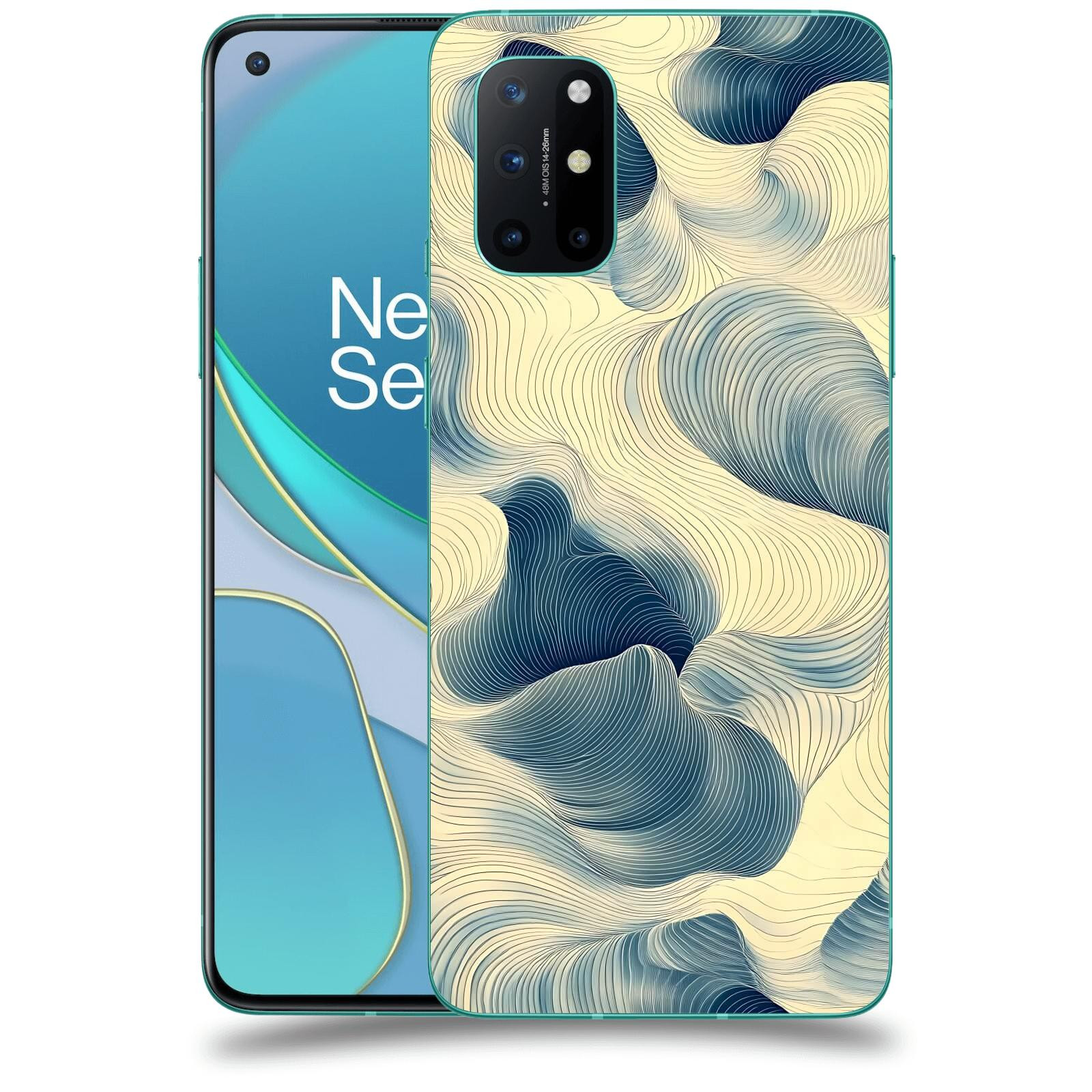 ACOVER Kryt na mobil OnePlus 8T - Hluboké proudy