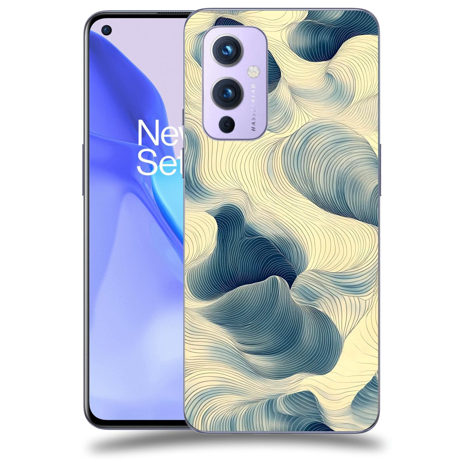 ACOVER Kryt na mobil OnePlus 9 - Hluboké proudy