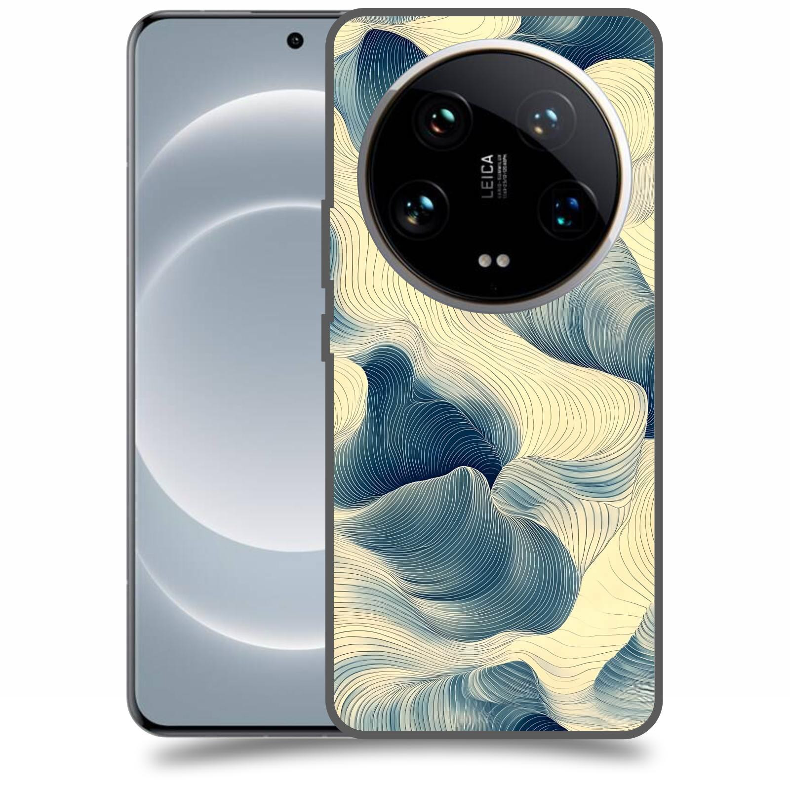 ACOVER Kryt na mobil Xiaomi 14 Ultra - Hluboké proudy