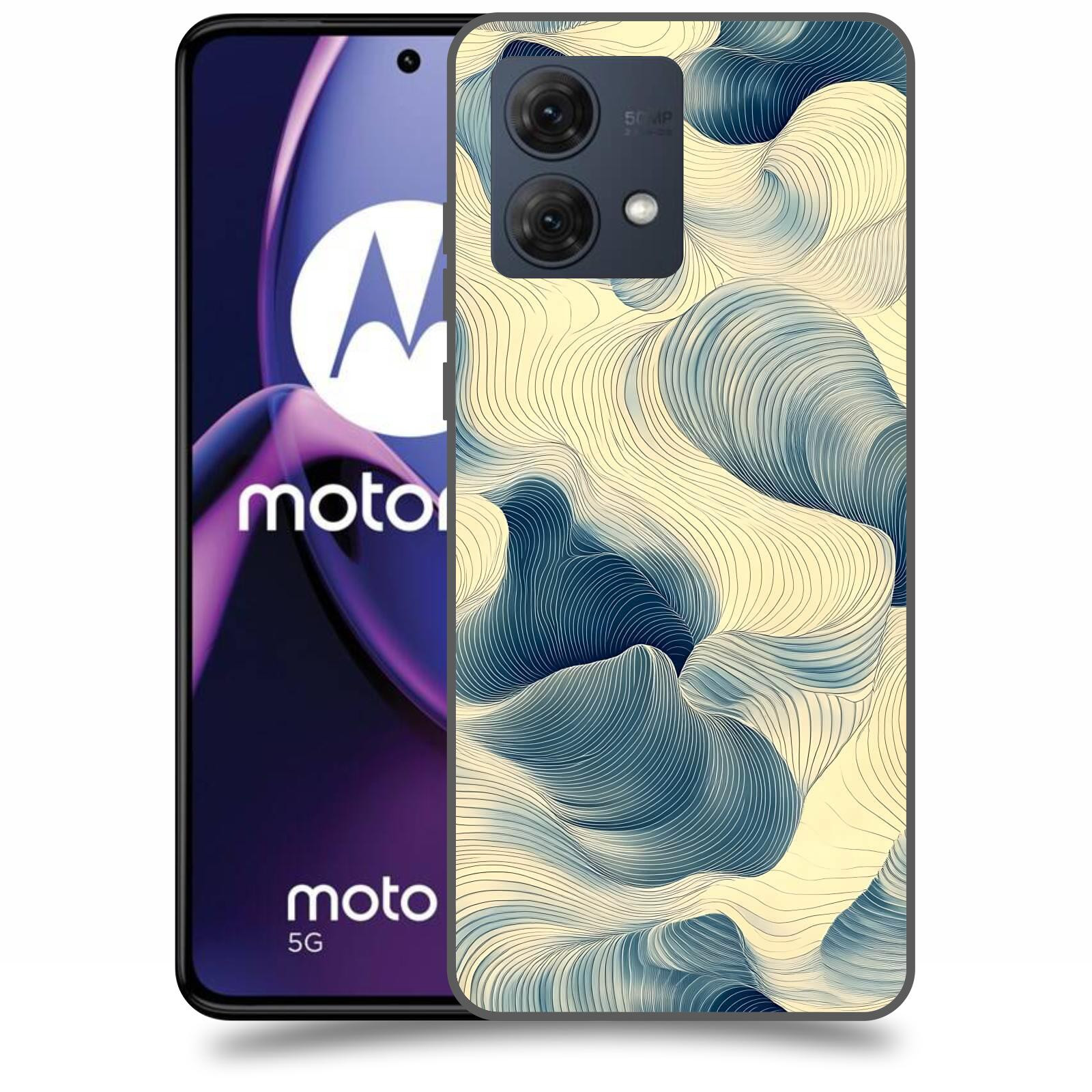 ACOVER Kryt na mobil Motorola Moto G84 5G - Hluboké proudy