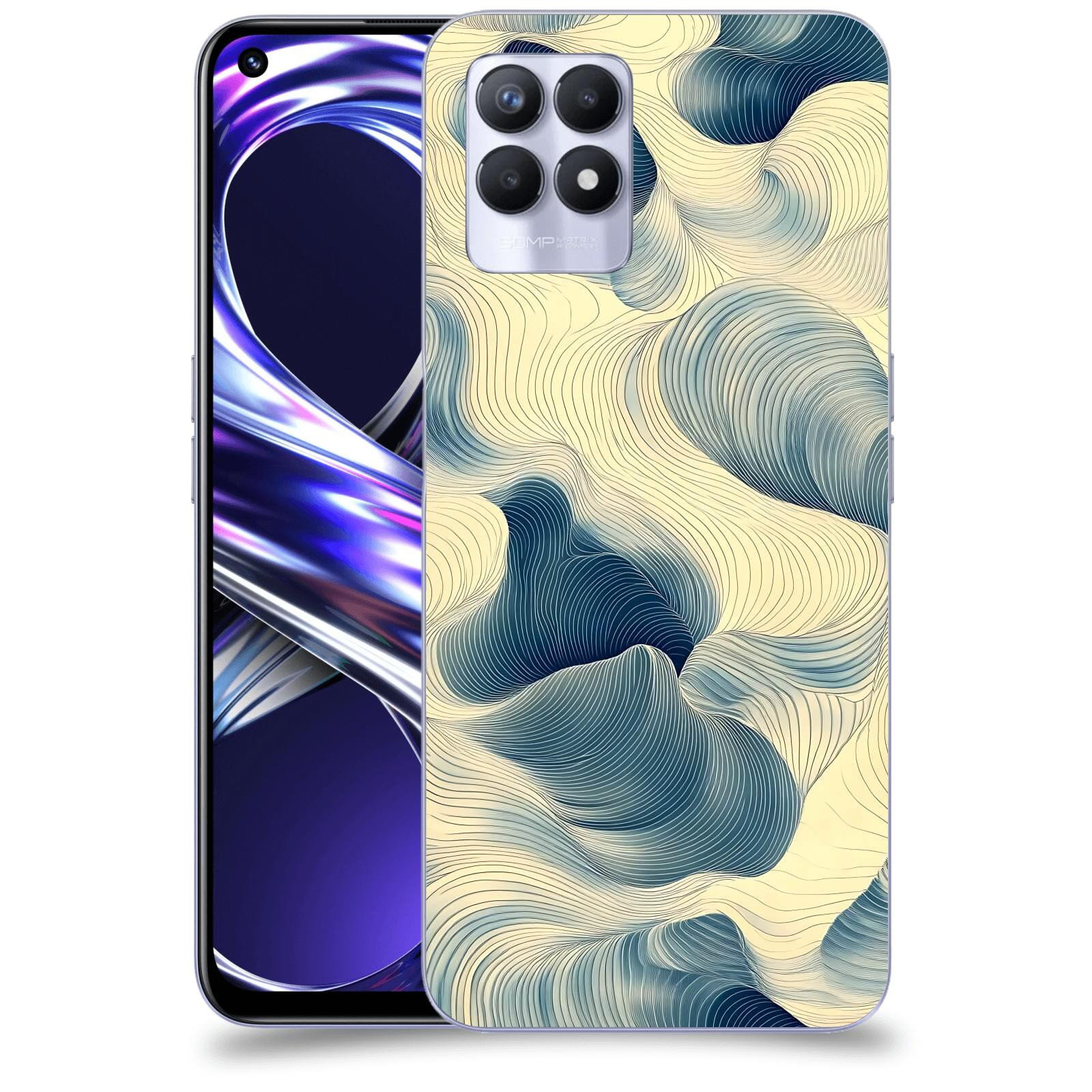 ACOVER Kryt na mobil Realme 8i - Hluboké proudy