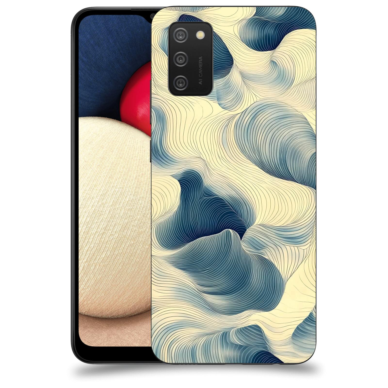 ACOVER Kryt na mobil Samsung Galaxy A02s A025G - Hluboké proudy