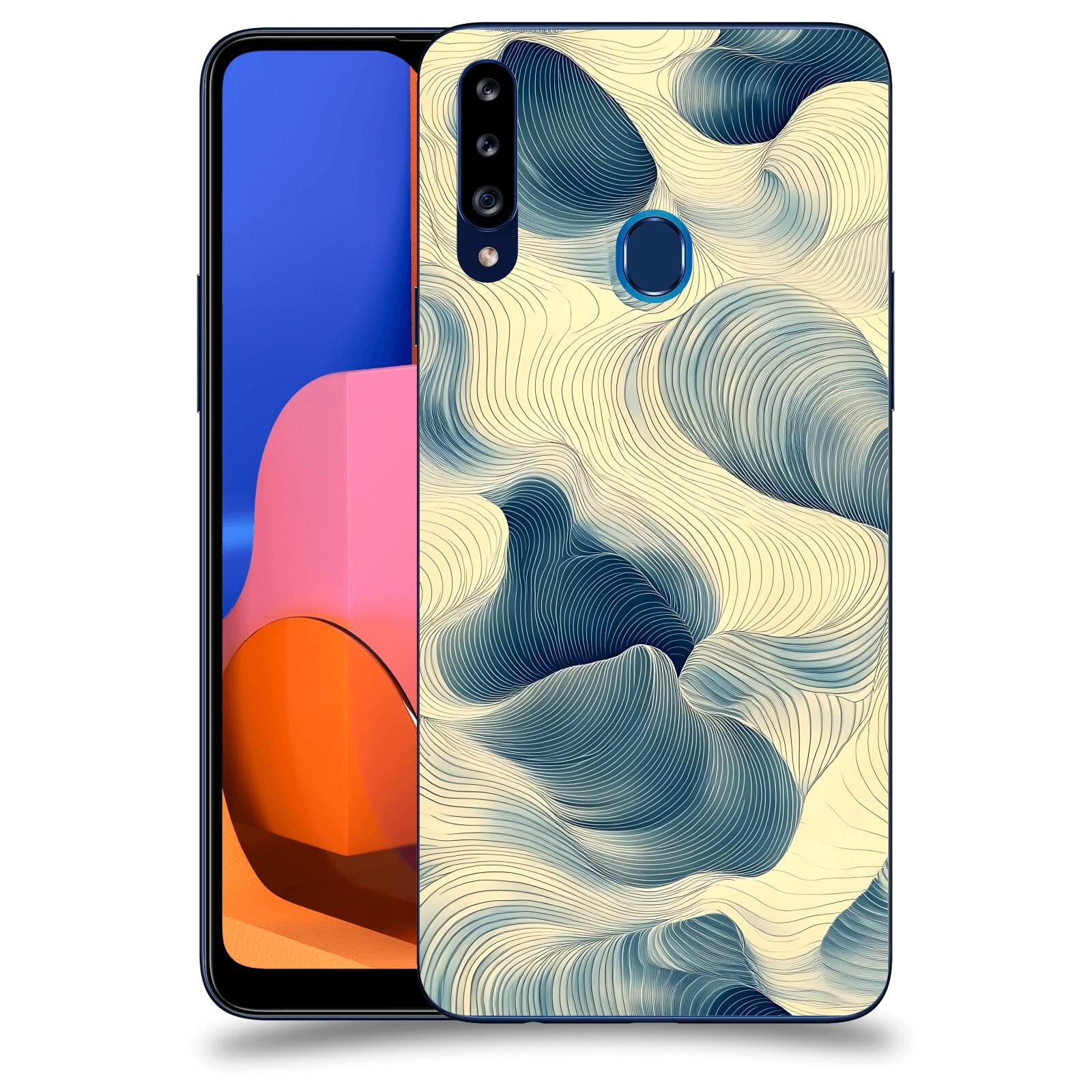 ACOVER Kryt na mobil Samsung Galaxy A20s - Hluboké proudy