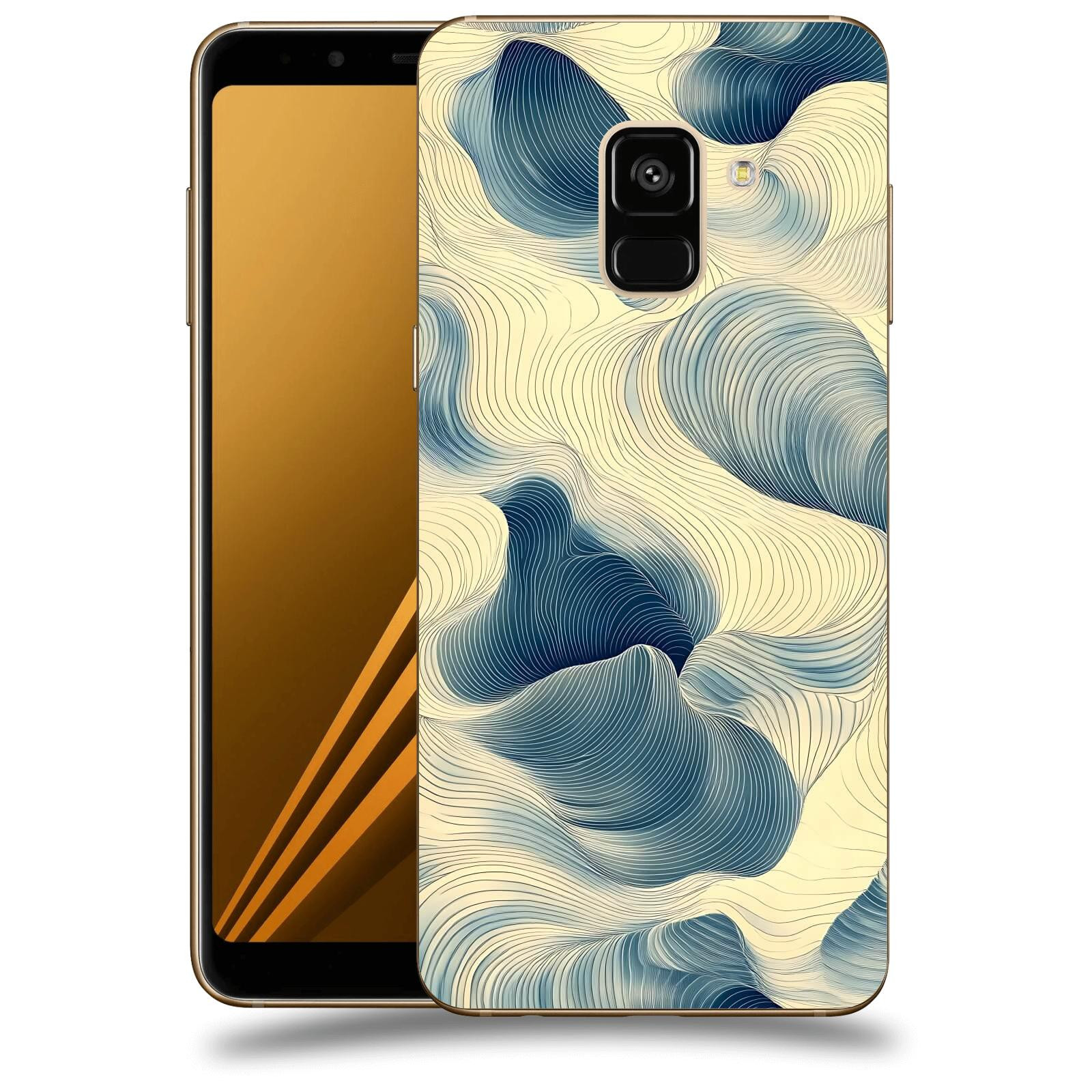 ACOVER Kryt na mobil Samsung Galaxy A8 2018 A530F - Hluboké proudy