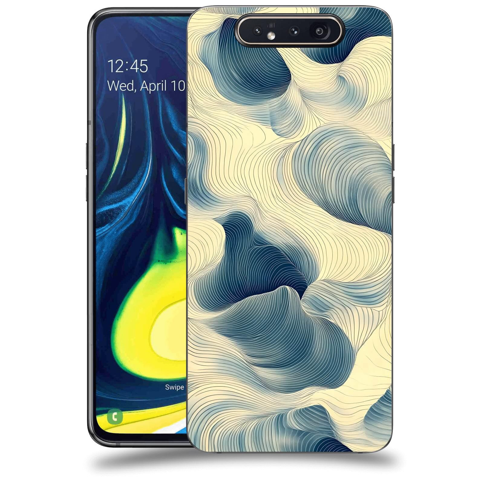 ACOVER Kryt na mobil Samsung Galaxy A80 A805F - Hluboké proudy