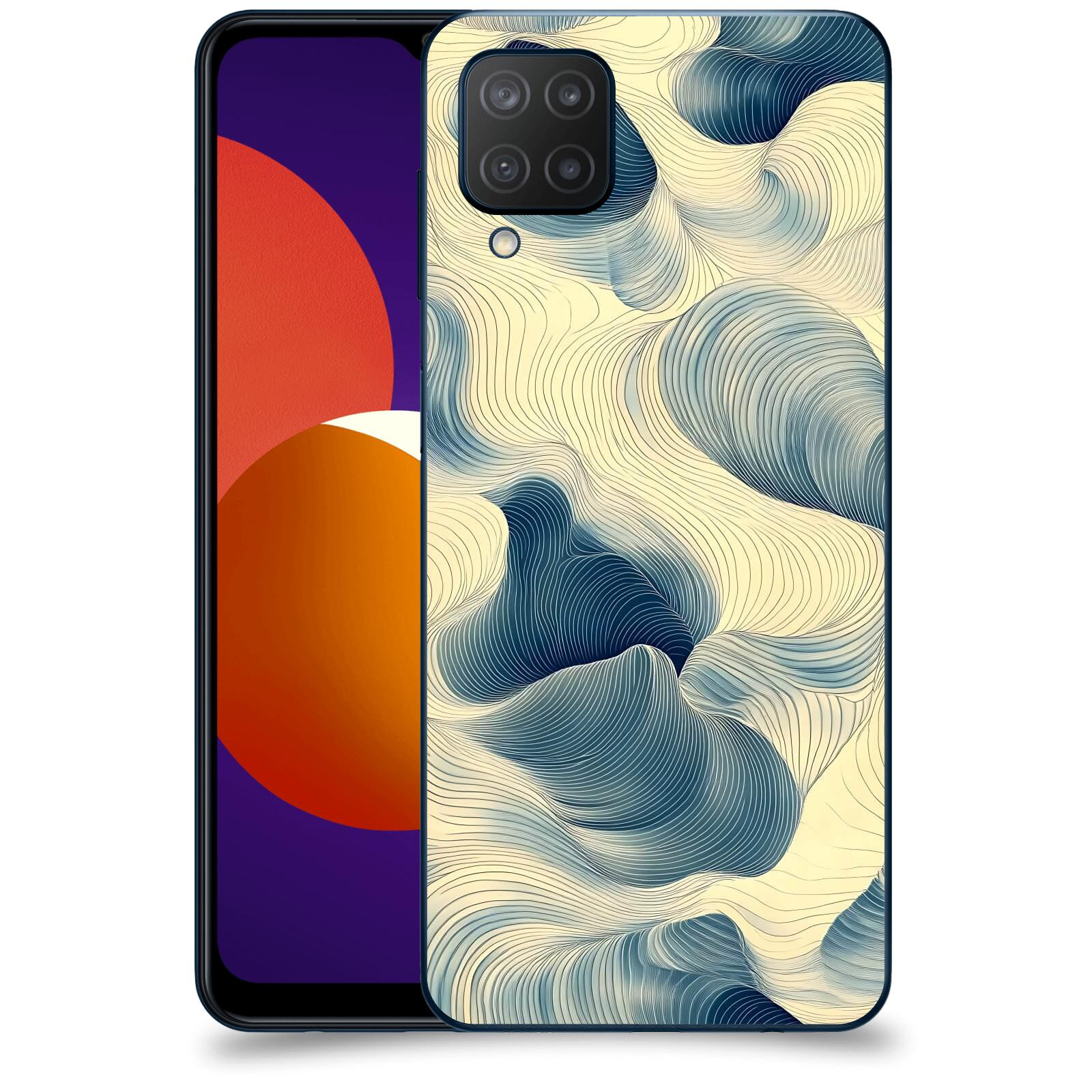 ACOVER Kryt na mobil Samsung Galaxy M12 M127F - Hluboké proudy