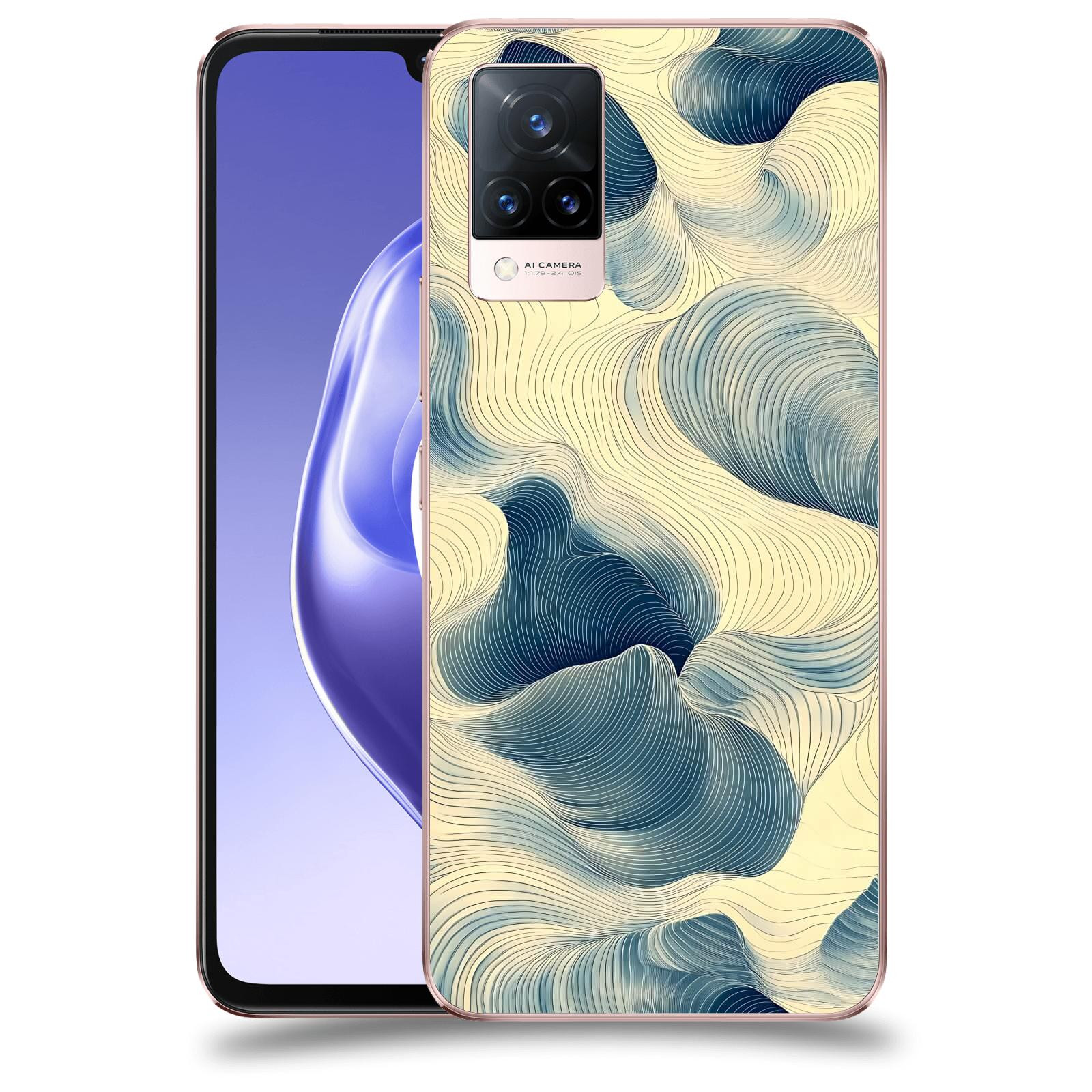 ACOVER Kryt na mobil Vivo V21 5G - Hluboké proudy