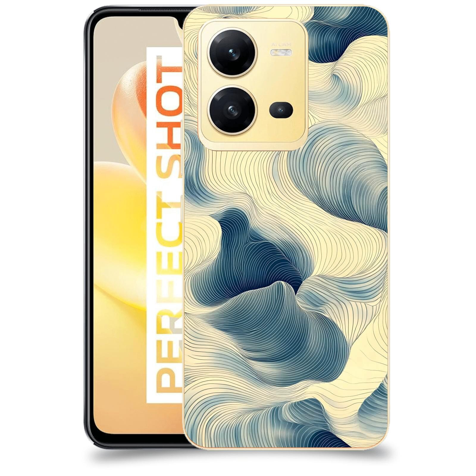 ACOVER Kryt na mobil Vivo X80 Lite - Hluboké proudy
