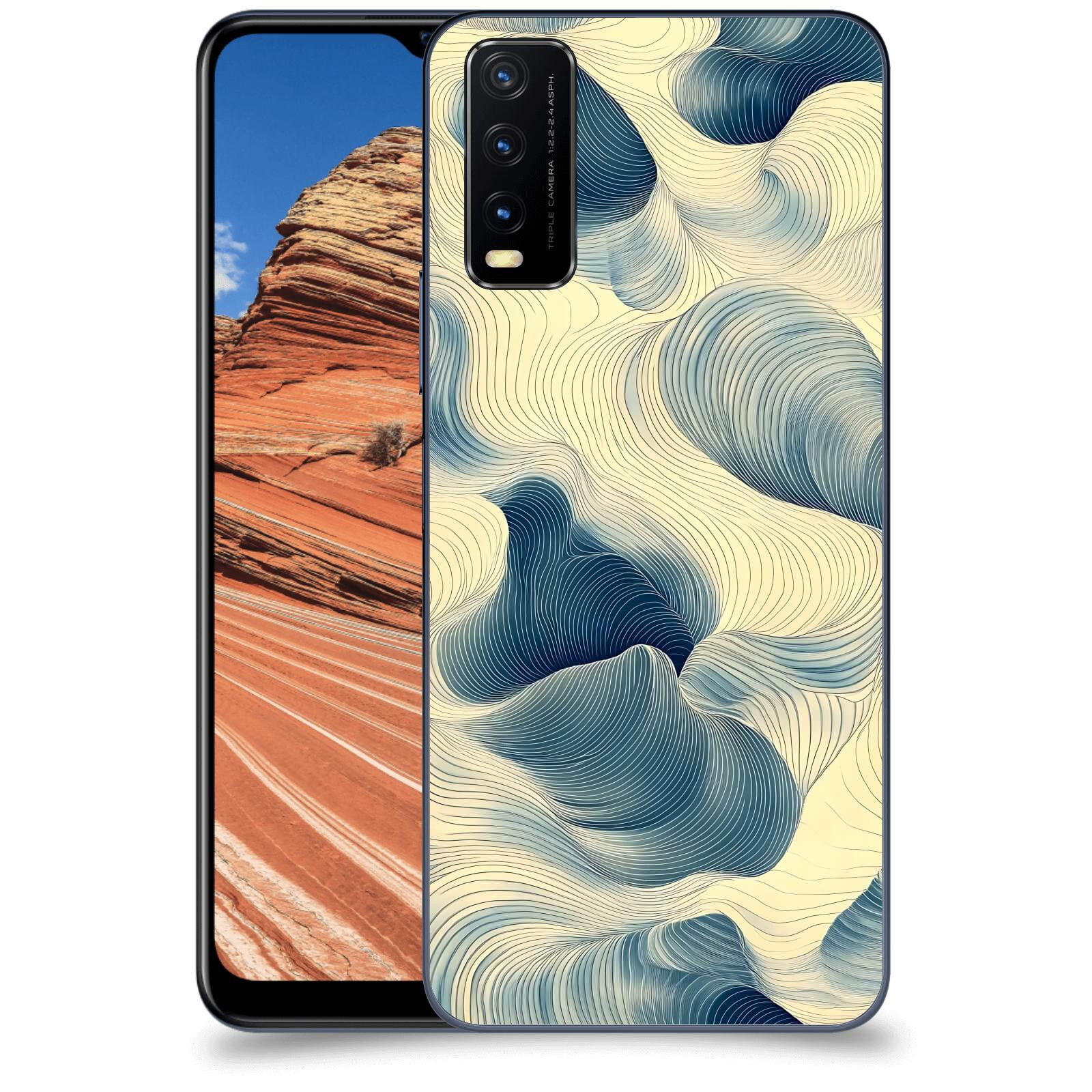 ACOVER Kryt na mobil Vivo Y20s - Hluboké proudy