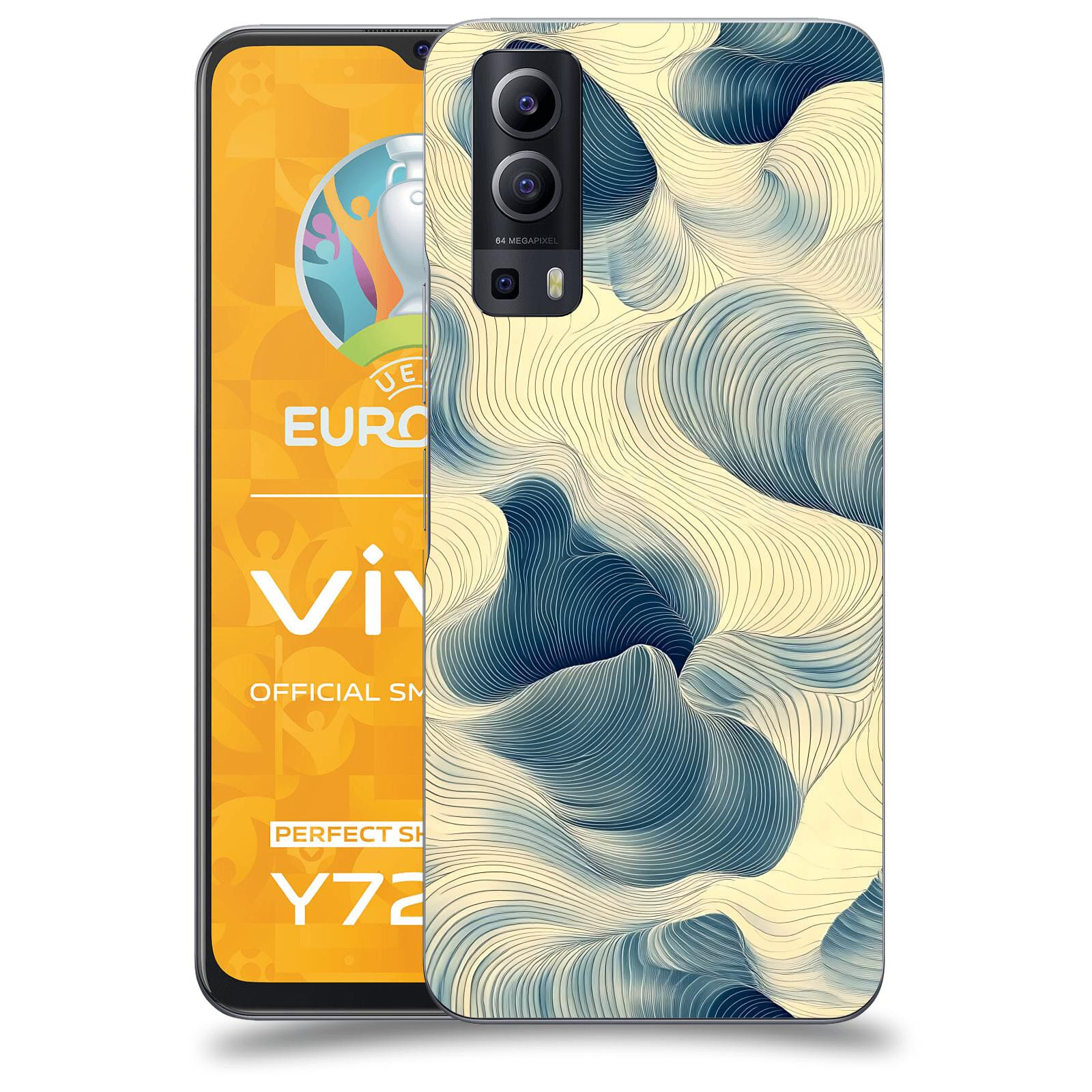 ACOVER Kryt na mobil Vivo Y72 5G - Hluboké proudy