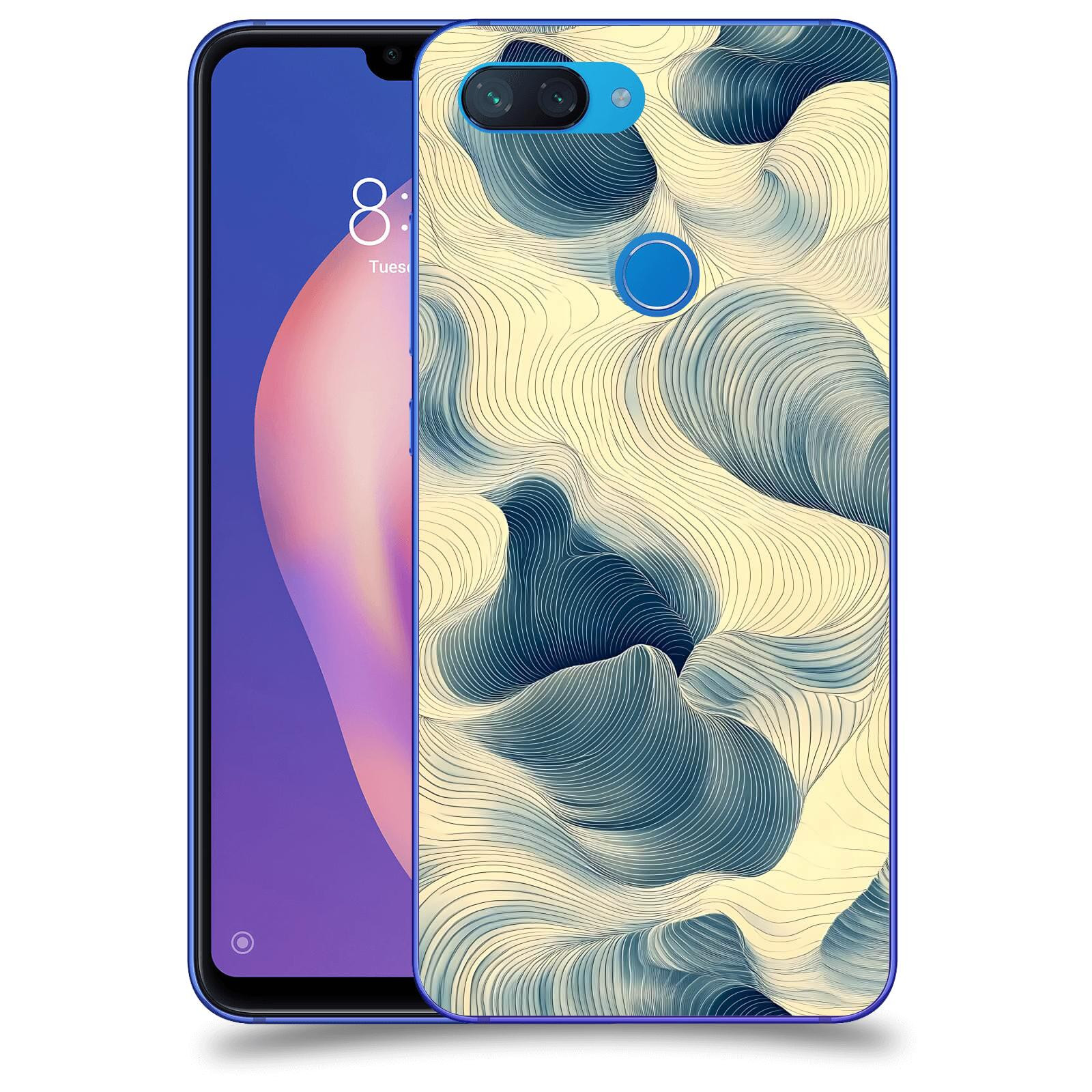 ACOVER Kryt na mobil Xiaomi Mi 8 Lite - Hluboké proudy