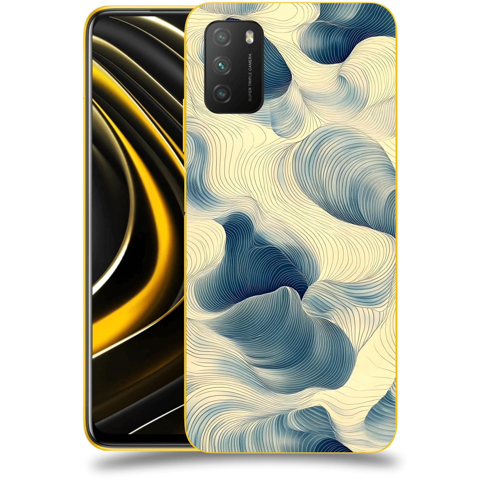ACOVER Kryt na mobil Xiaomi Poco M3 - Hluboké proudy