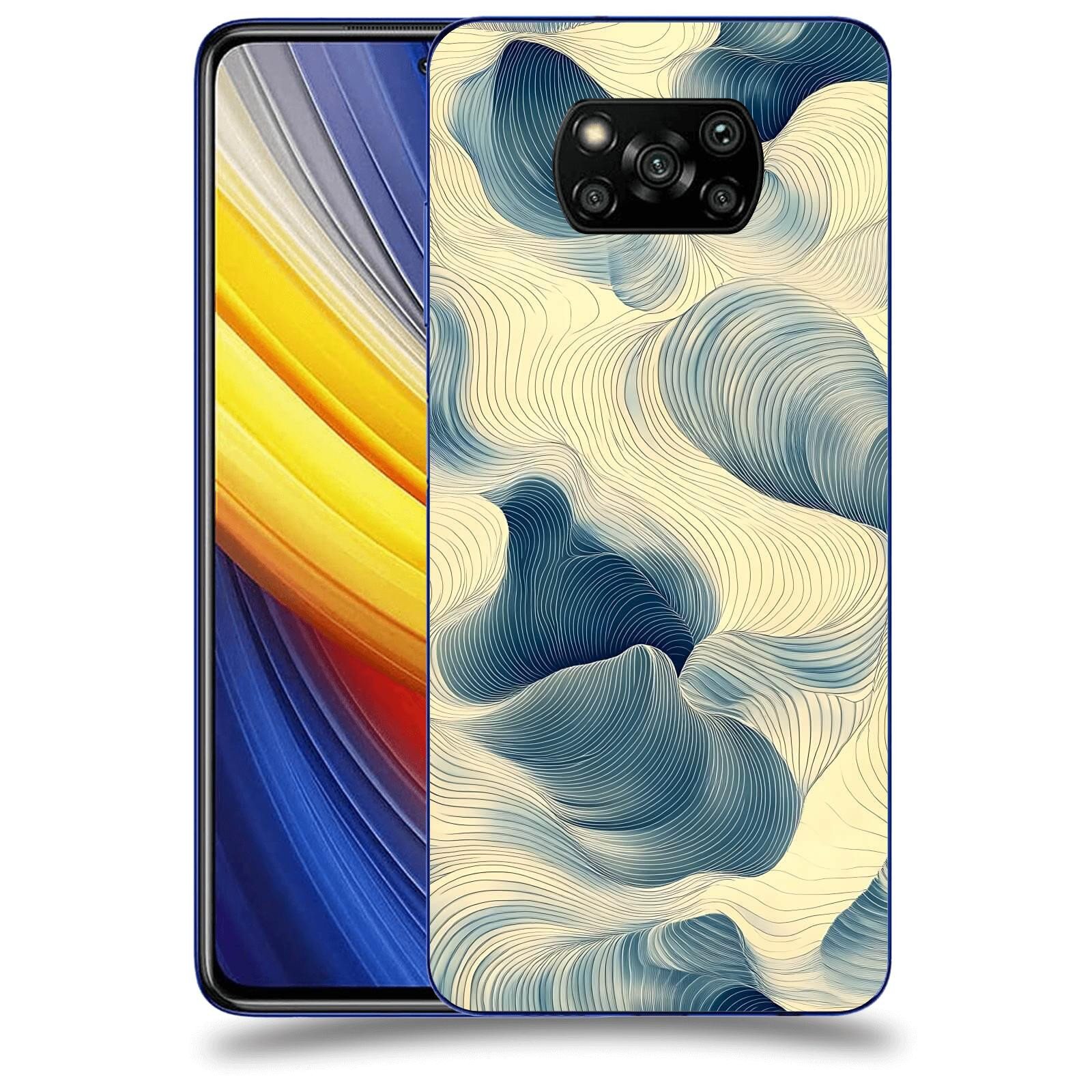 ACOVER Kryt na mobil Xiaomi Poco X3 Pro - Hluboké proudy