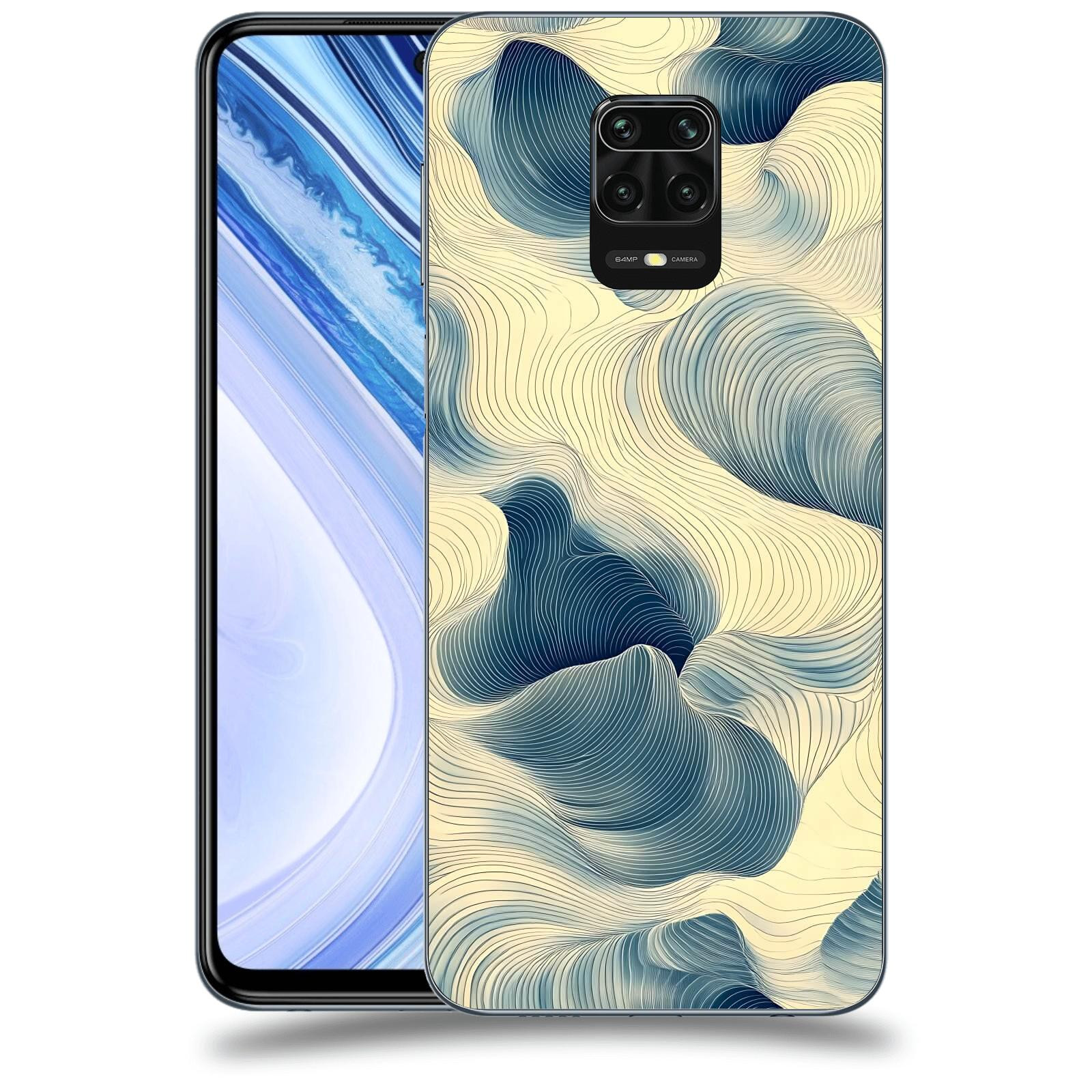 ACOVER Kryt na mobil Xiaomi Redmi Note 9 Pro - Hluboké proudy