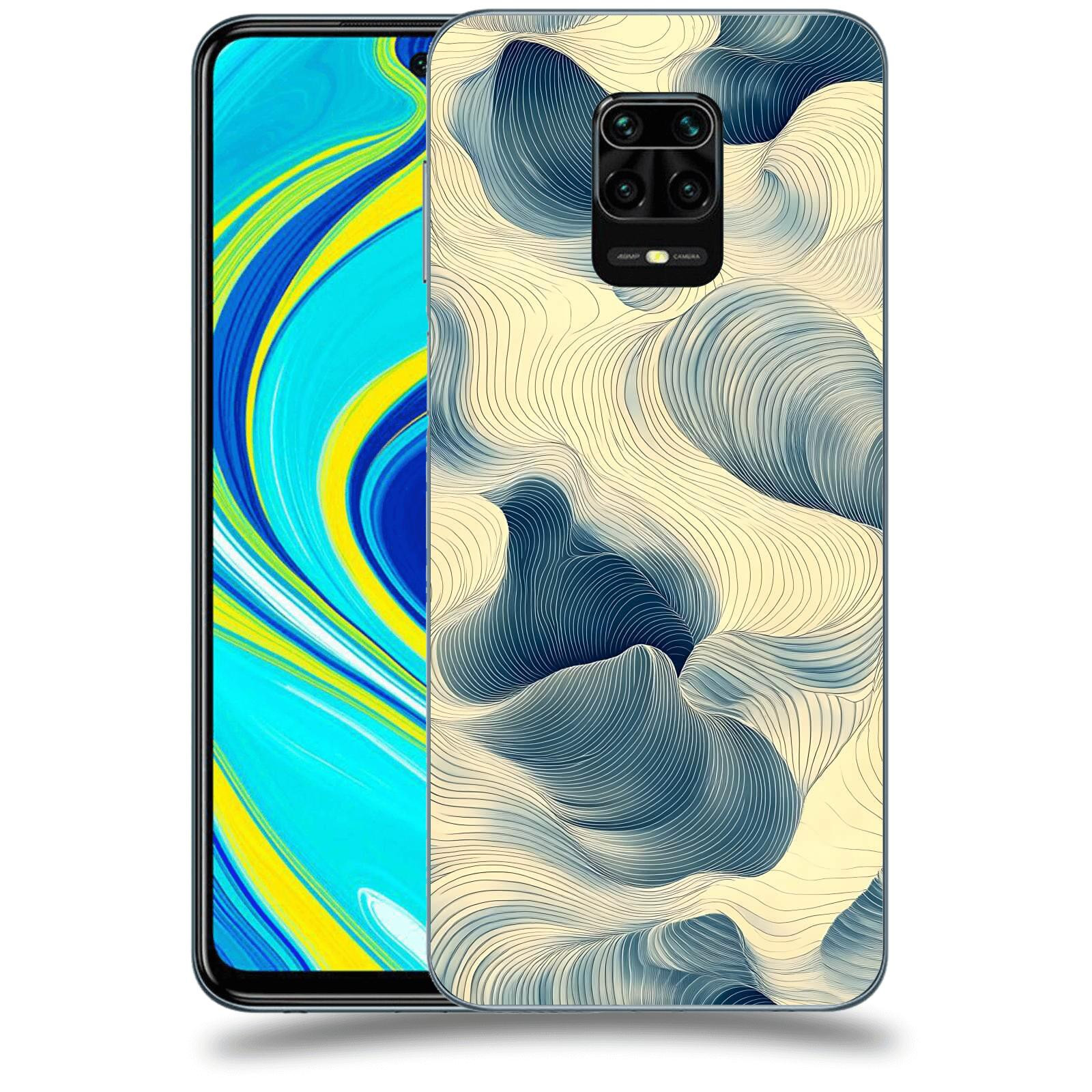 ACOVER Kryt na mobil Xiaomi Redmi Note 9S - Hluboké proudy