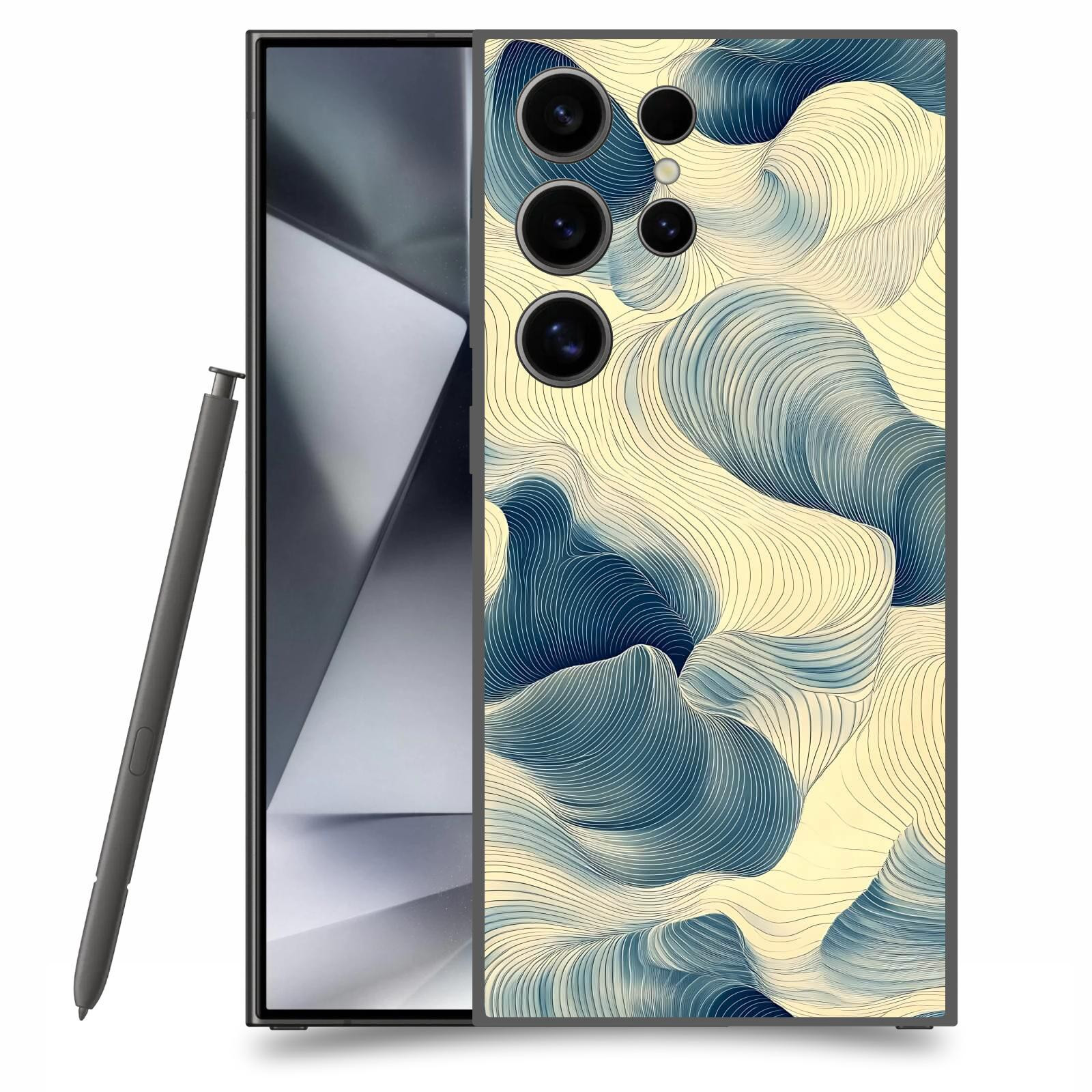 ACOVER Kryt na mobil Samsung Galaxy S24 Ultra - Hluboké proudy