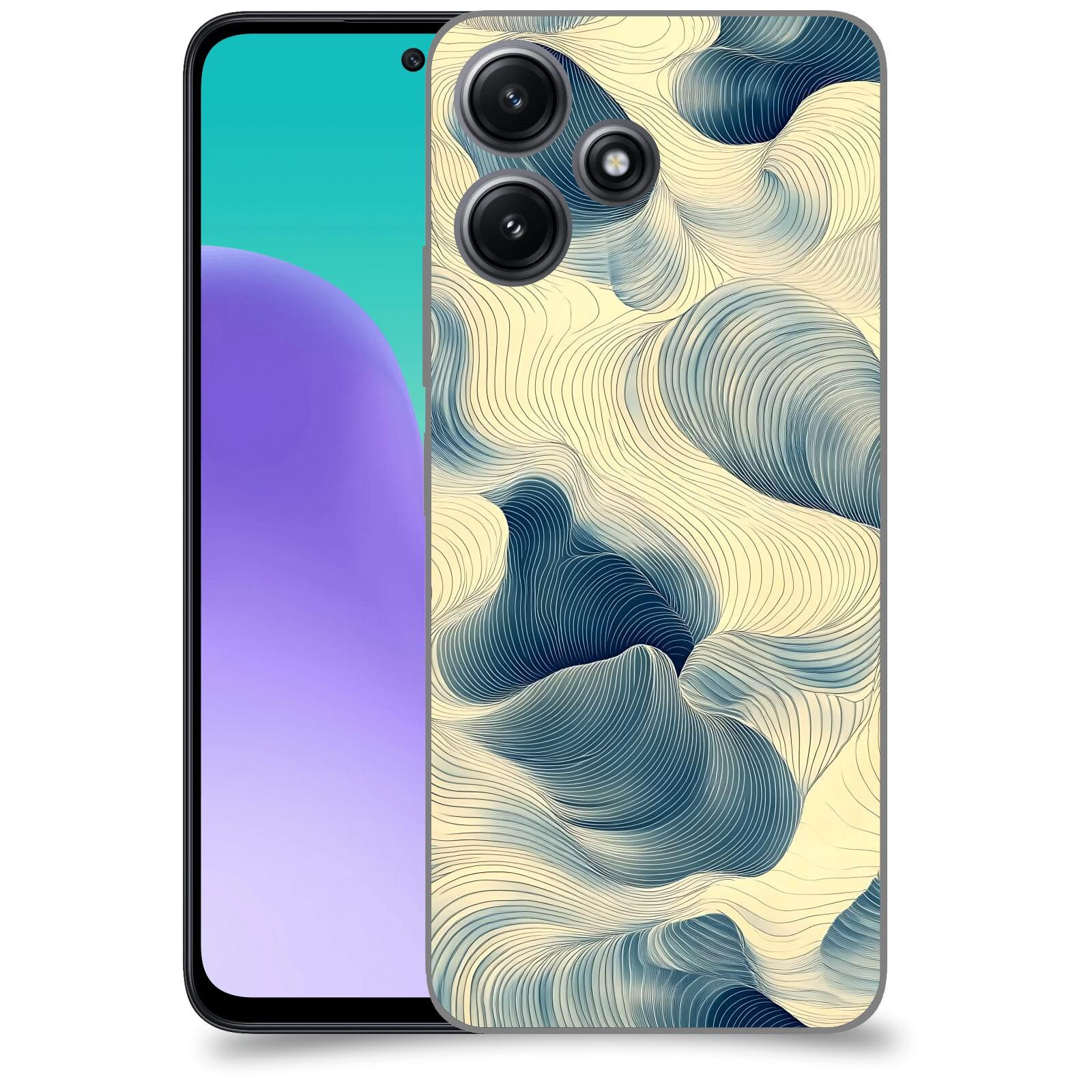 ACOVER Kryt na mobil Xiaomi Redmi 12 5G - Hluboké proudy