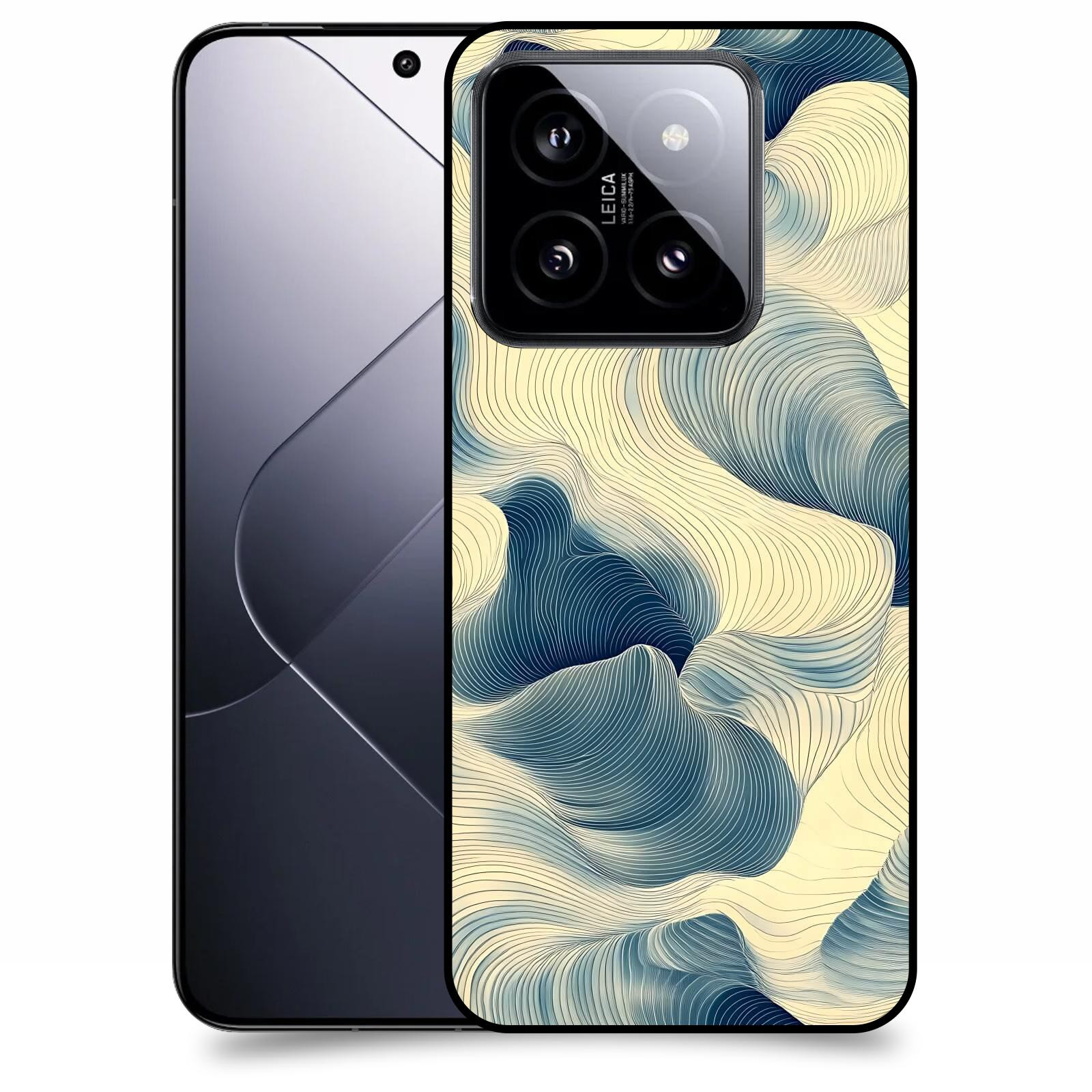 ACOVER Kryt na mobil Xiaomi 14 Pro - Hluboké proudy