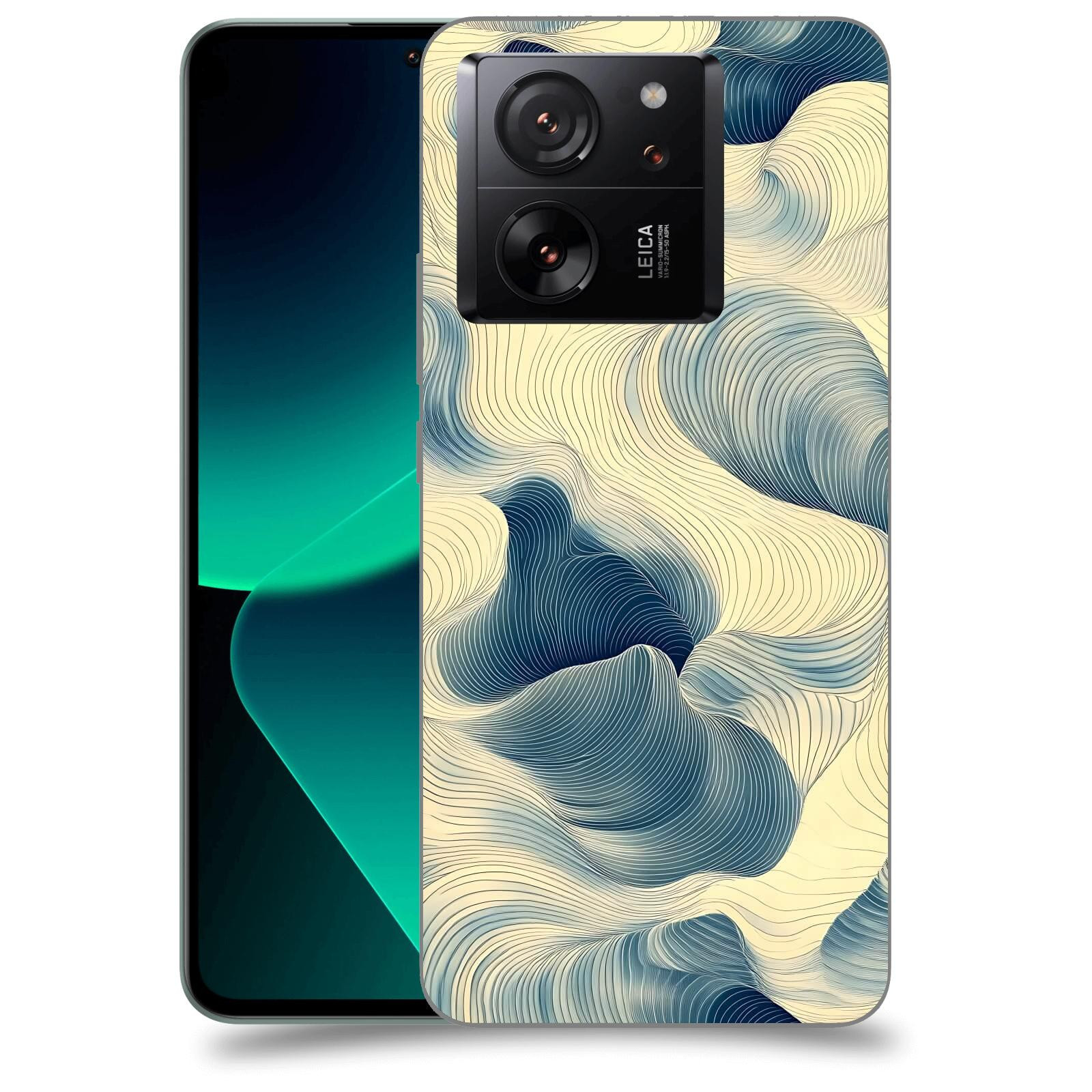 ACOVER Kryt na mobil Xiaomi 13T pro - Hluboké proudy