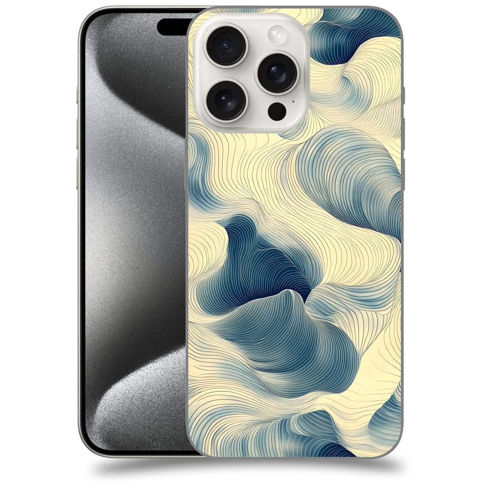 ACOVER Kryt na mobil Apple iPhone 15 pro max - Hluboké proudy