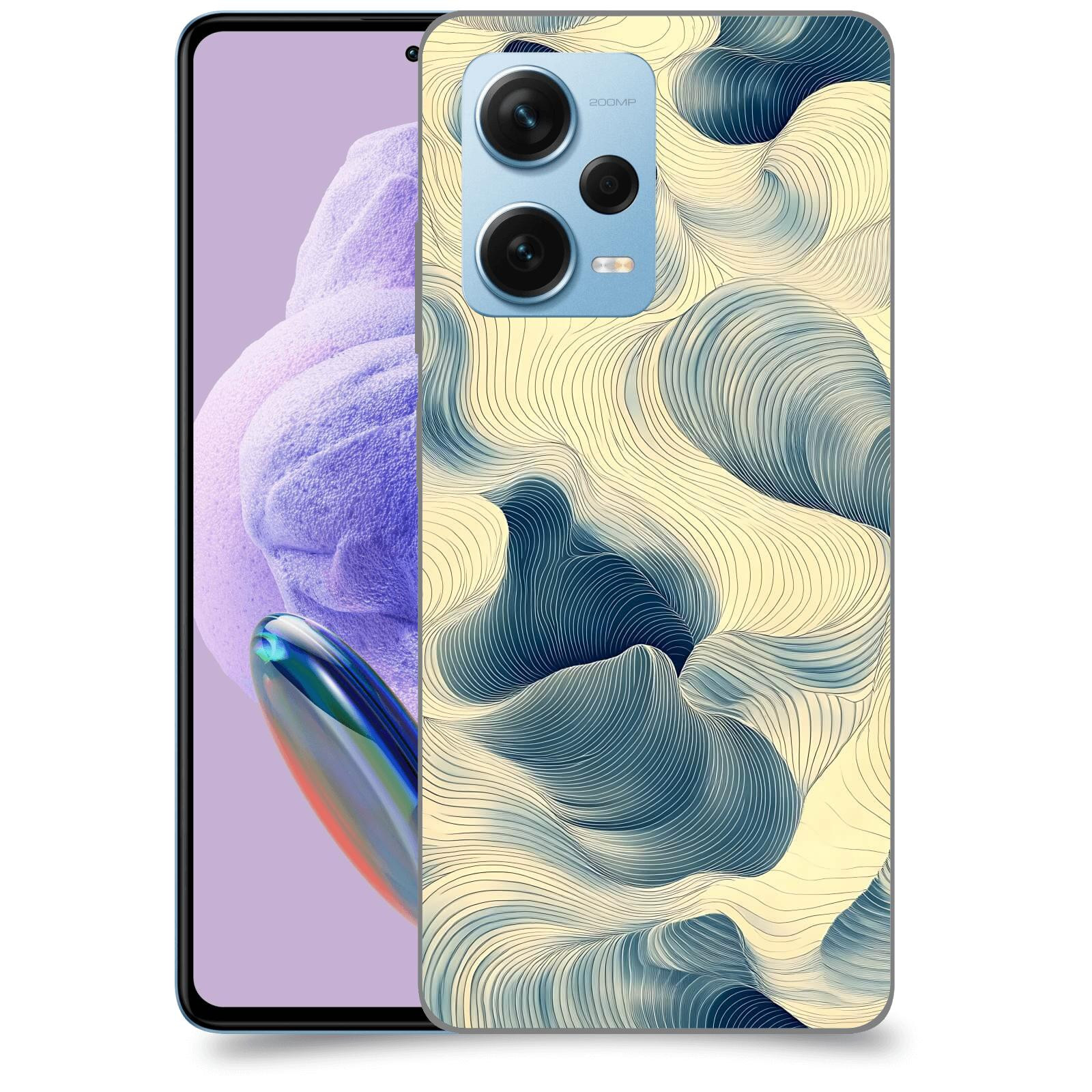 ACOVER Kryt na mobil Xiaomi Redmi Note 12 Pro+ 5G - Hluboké proudy